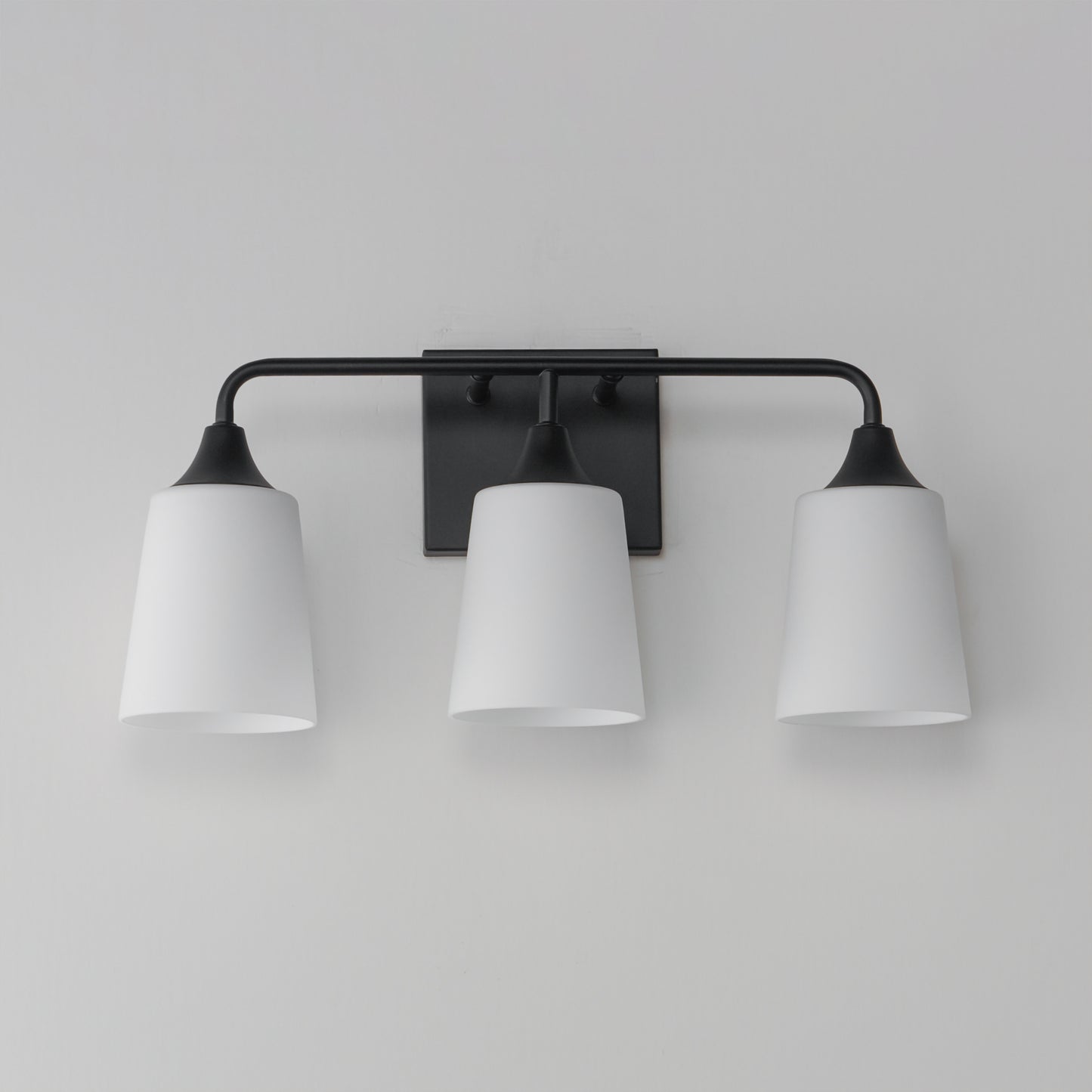 Hudson 3-Light Bath Vanity Black by Maxim Lighting