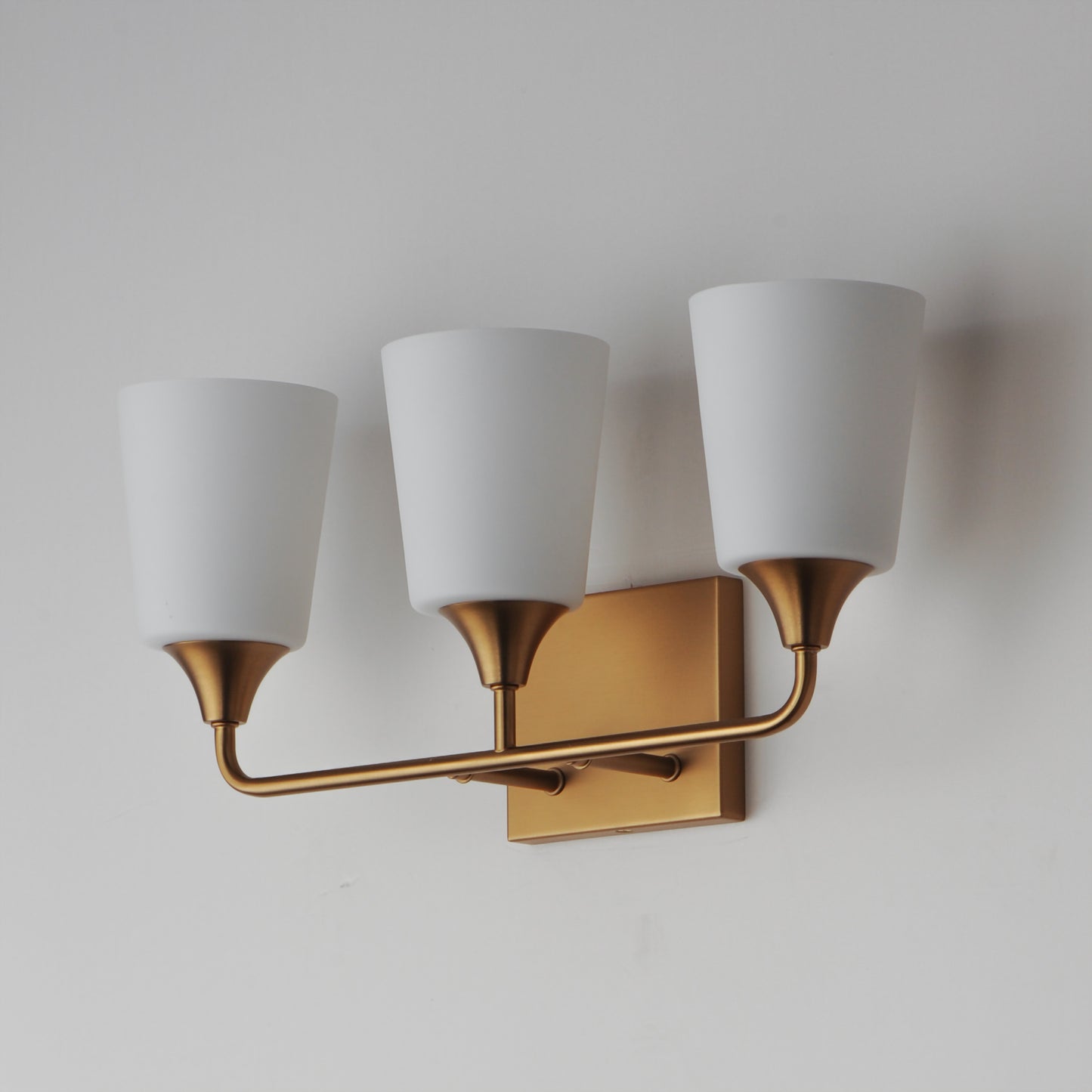 Hudson 3-Light Bath Vanity Natural Aged Brass by Maxim Lighting