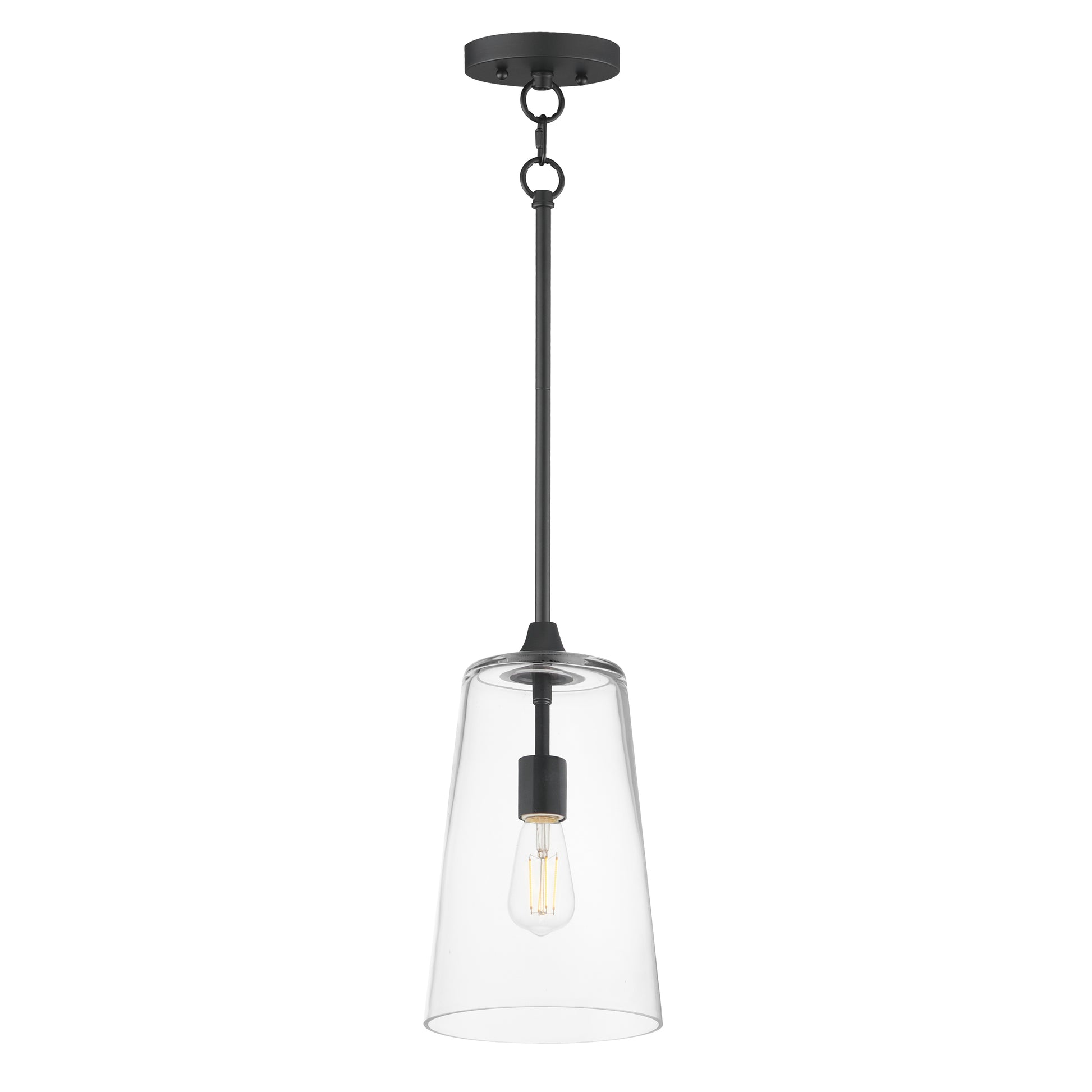 Hudson Pendant Black by Maxim Lighting