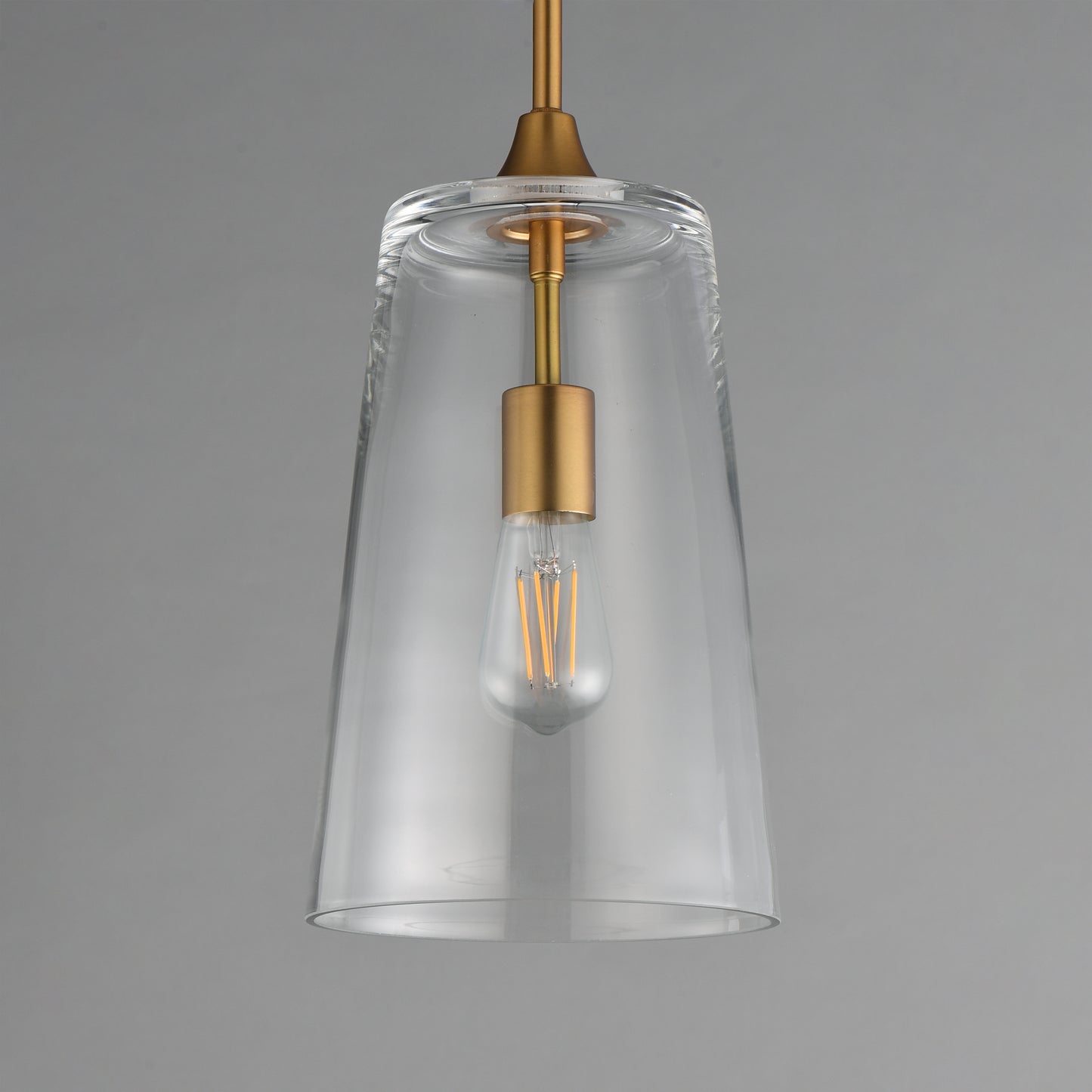 Hudson Pendant Natural Aged Brass by Maxim Lighting