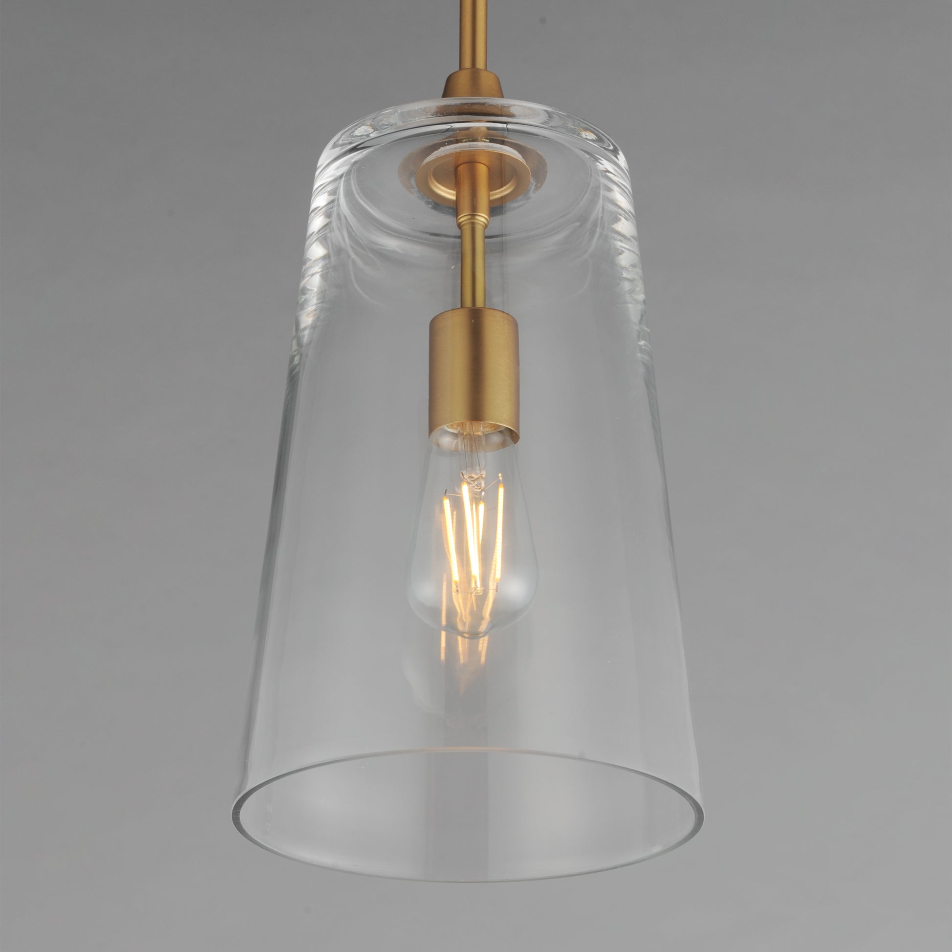 Hudson Pendant Natural Aged Brass by Maxim Lighting