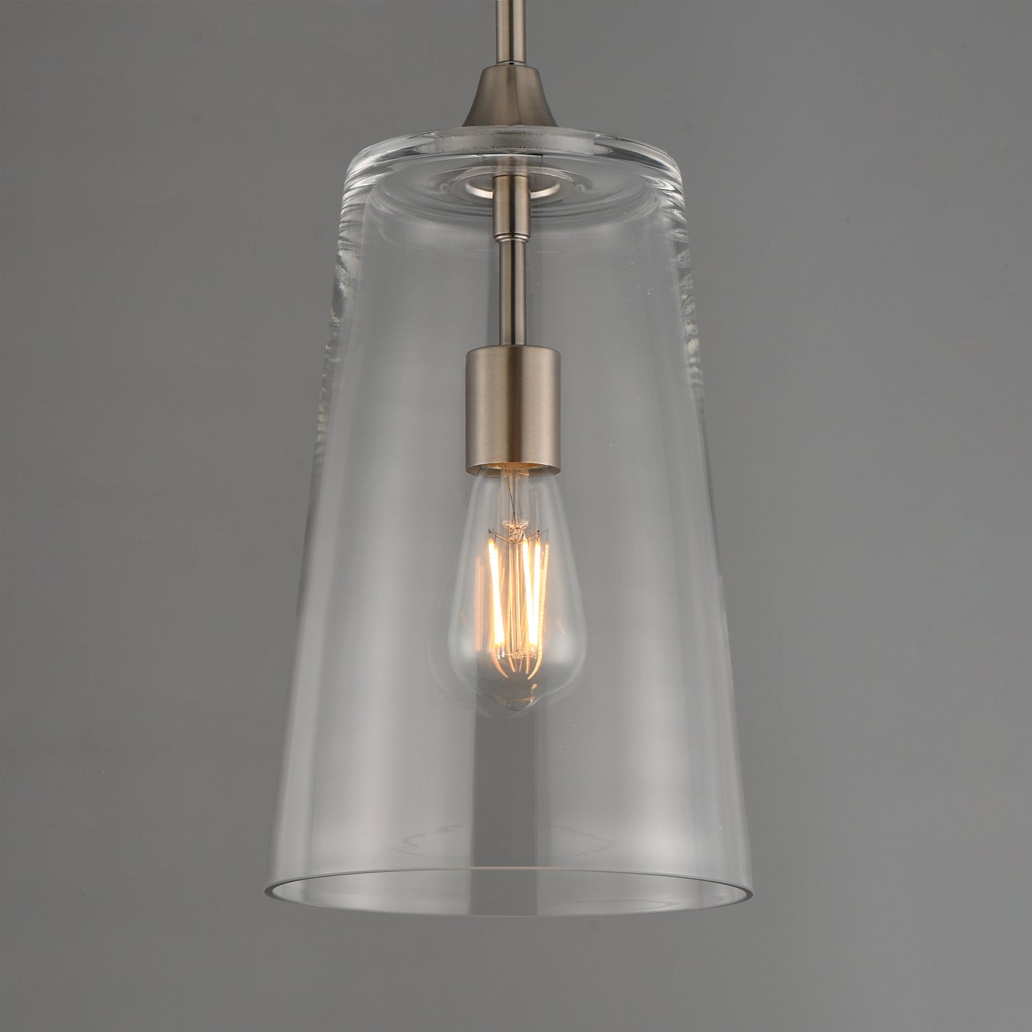 Hudson Pendant Satin Nickel by Maxim Lighting