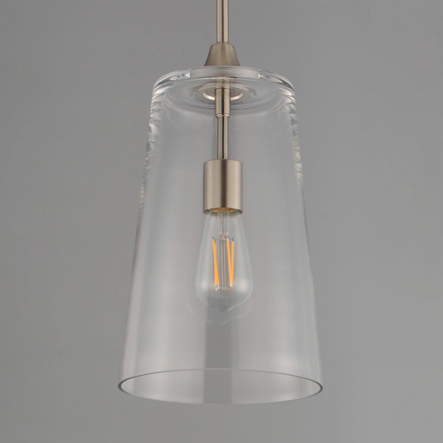 Hudson Pendant Satin Nickel by Maxim Lighting
