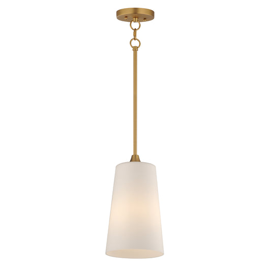 Hudson Pendant Natural Aged Brass by Maxim Lighting