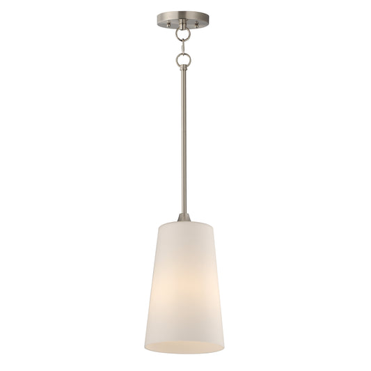 Hudson Pendant Satin Nickel by Maxim Lighting