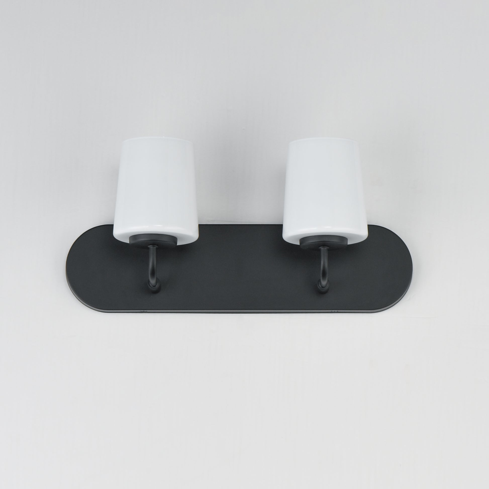 Durham 2-Light Strip Bath Vanity Black by Maxim Lighting