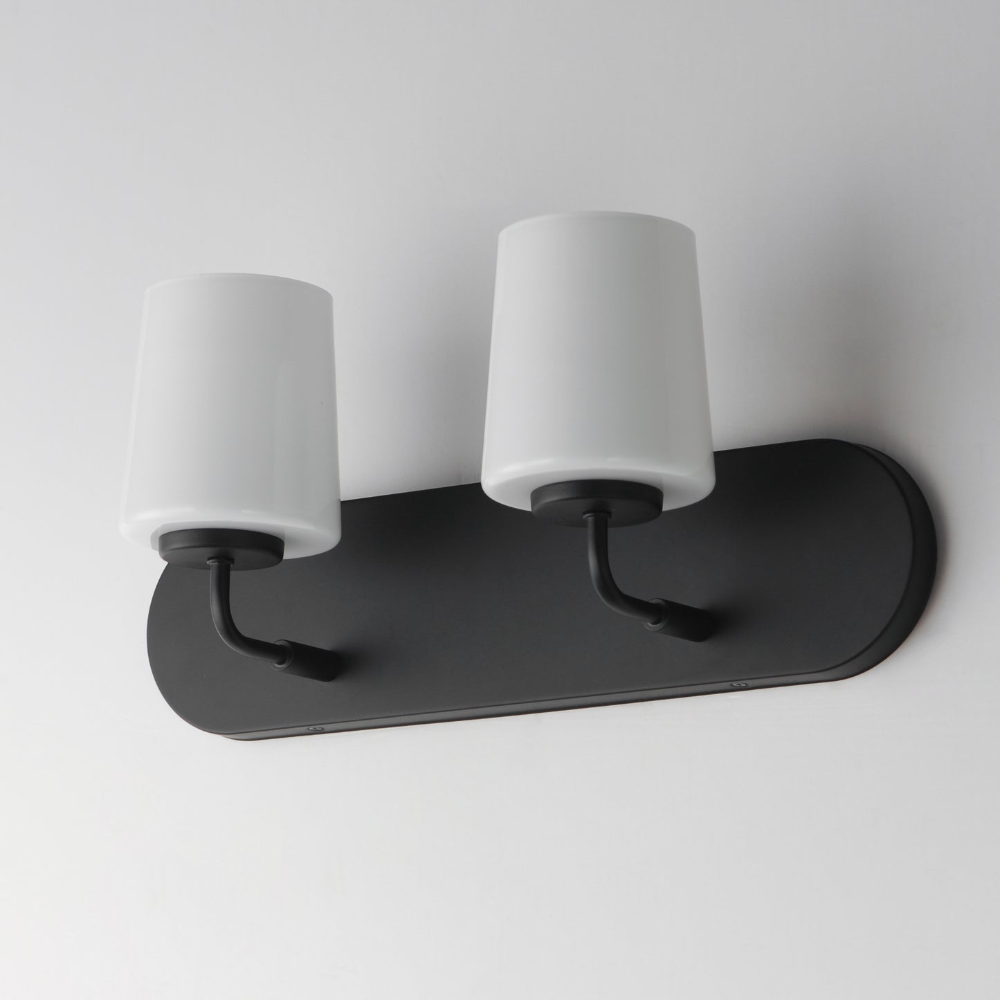 Durham 2-Light Strip Bath Vanity Black by Maxim Lighting