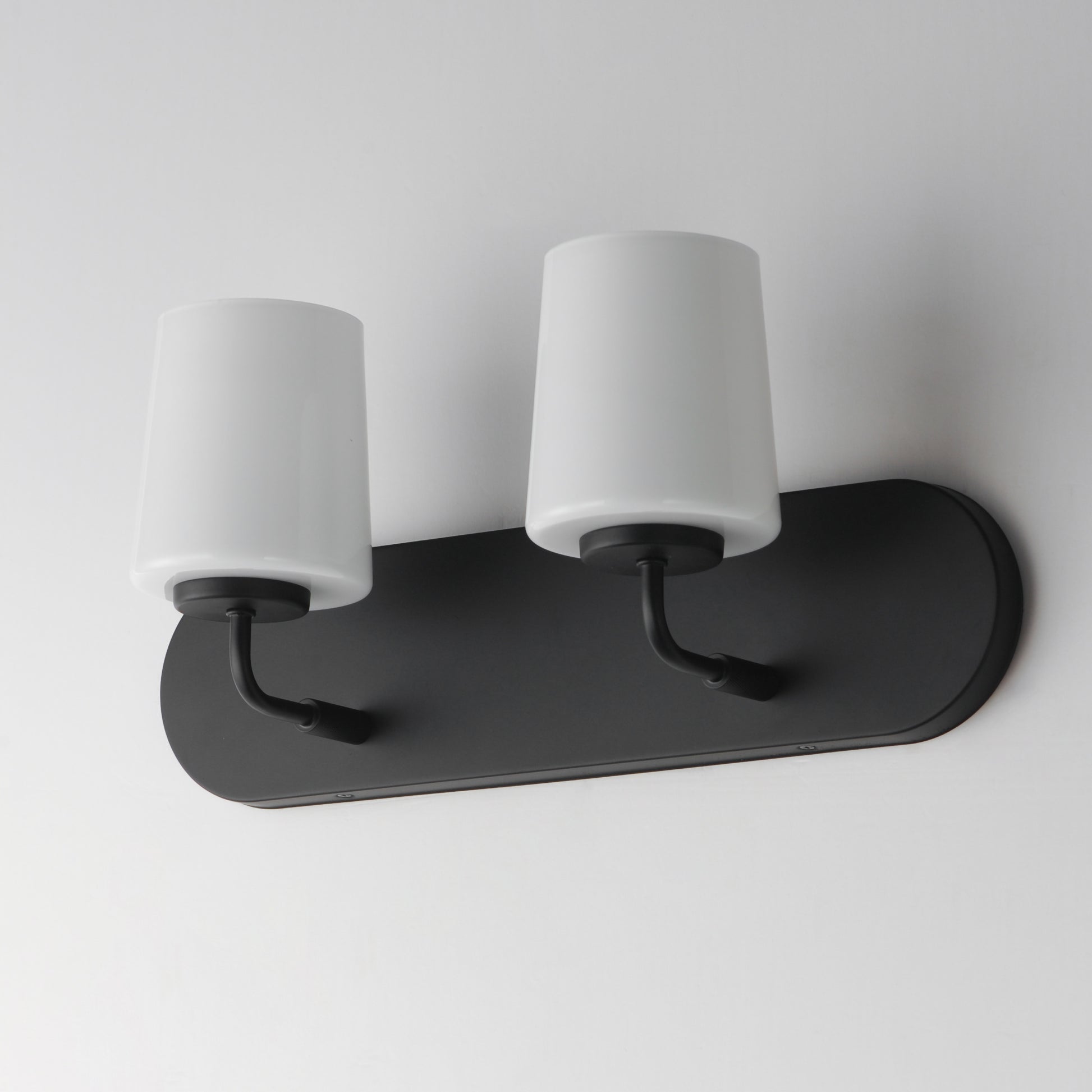 Durham 2-Light Strip Bath Vanity Black by Maxim Lighting