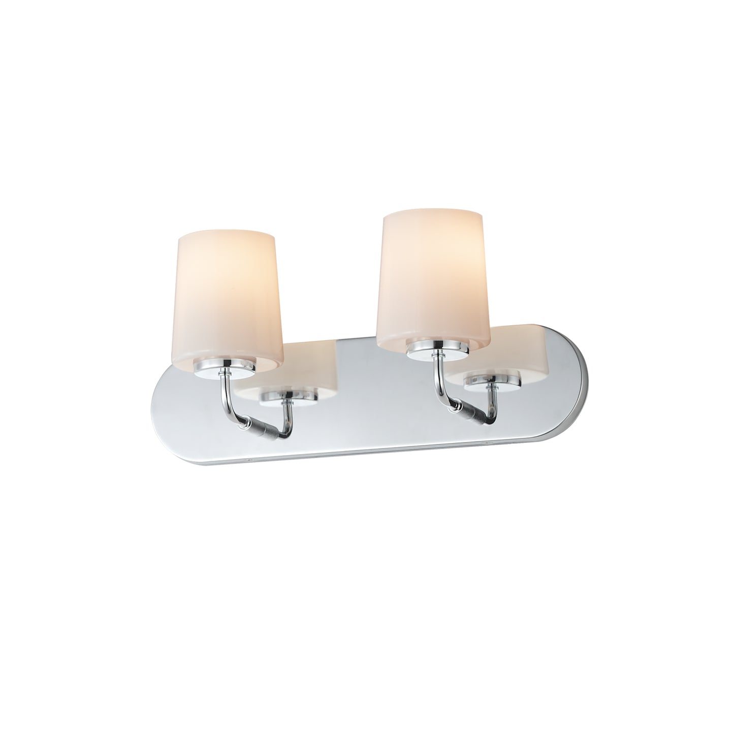 Durham 2-Light Strip Bath Vanity Polished Chrome by Maxim Lighting