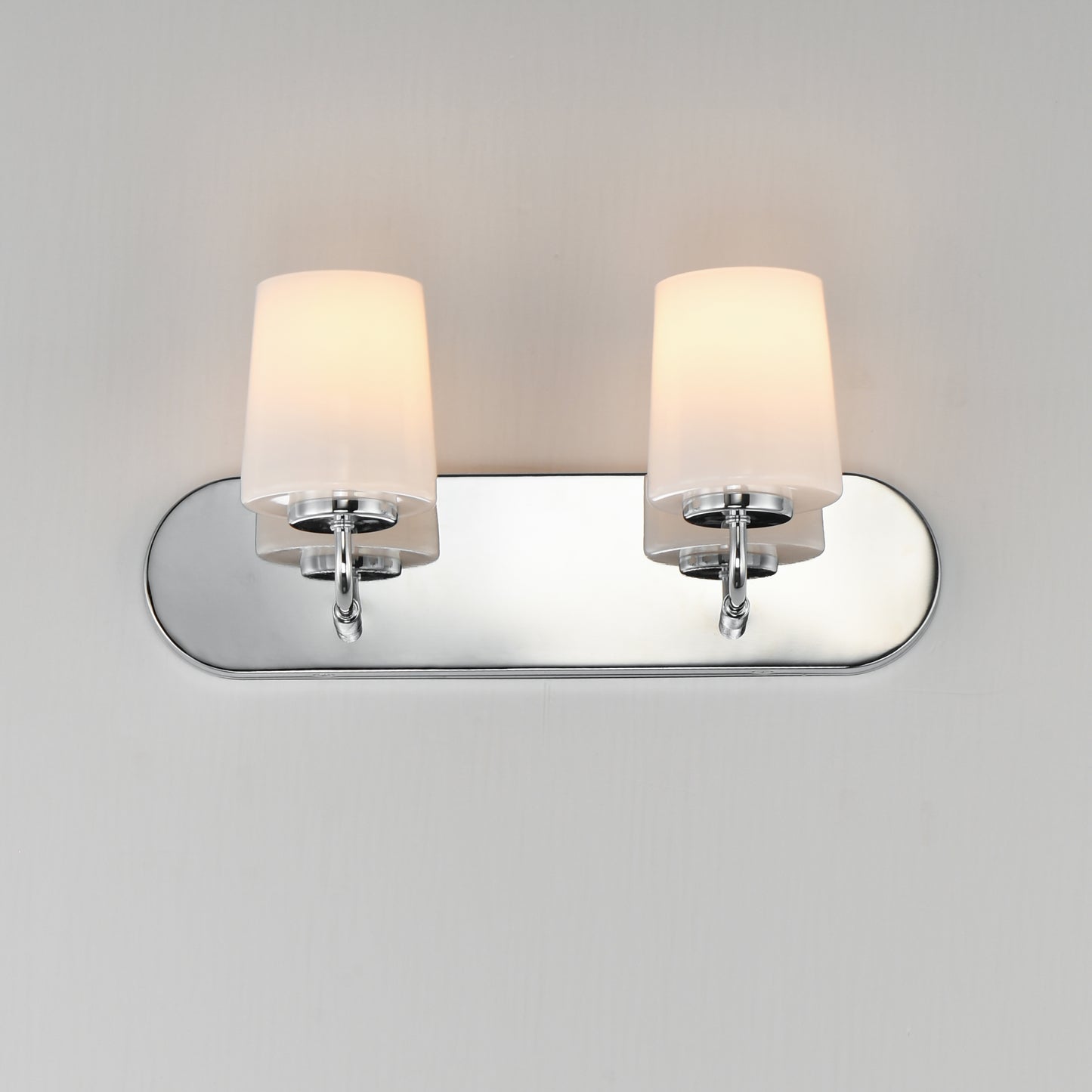 Durham 2-Light Strip Bath Vanity Polished Chrome by Maxim Lighting