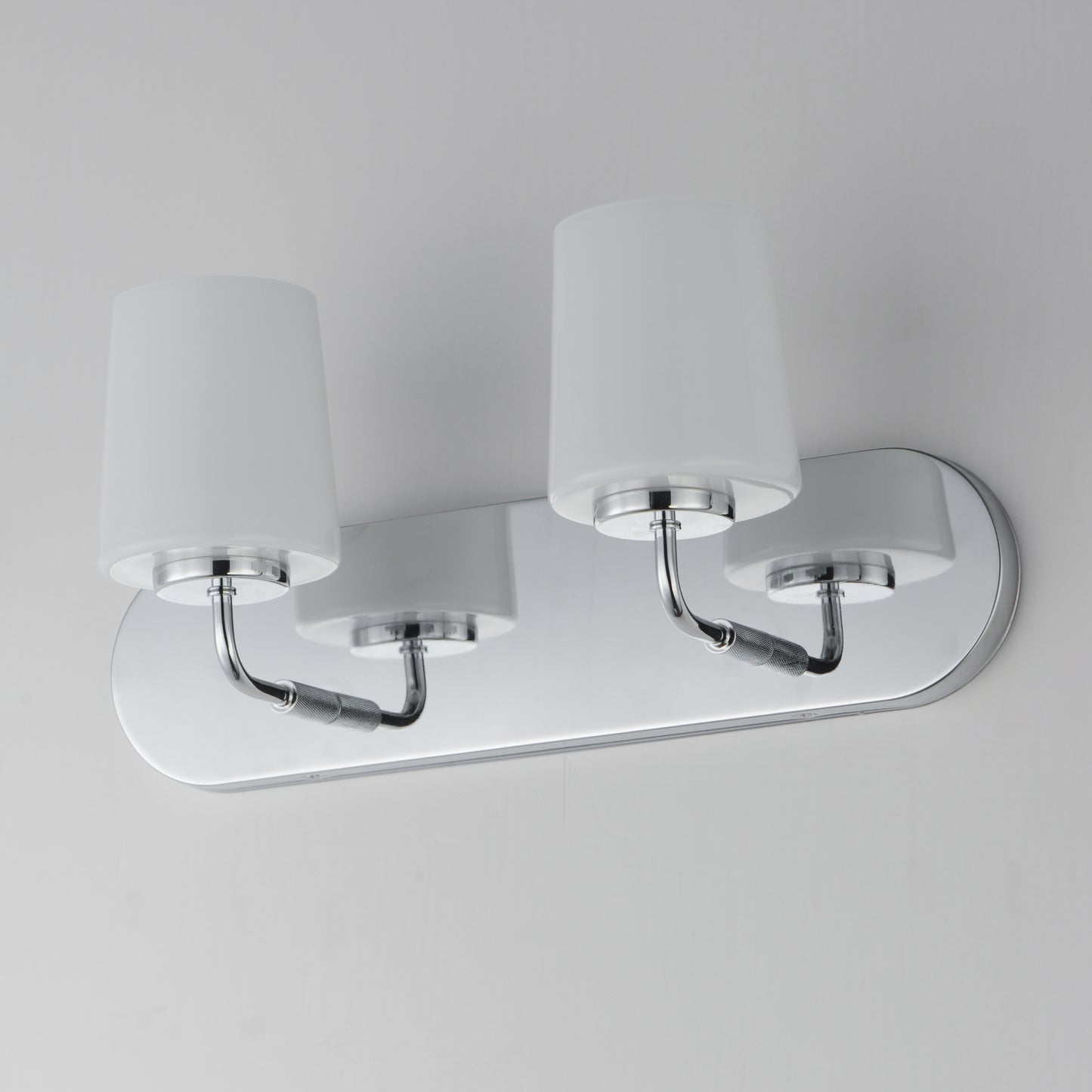 Durham 2-Light Strip Bath Vanity Polished Chrome by Maxim Lighting