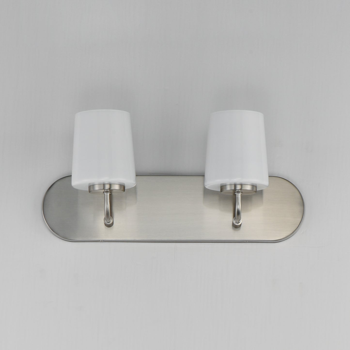 Durham 2-Light Strip Bath Vanity Satin Nickel by Maxim Lighting