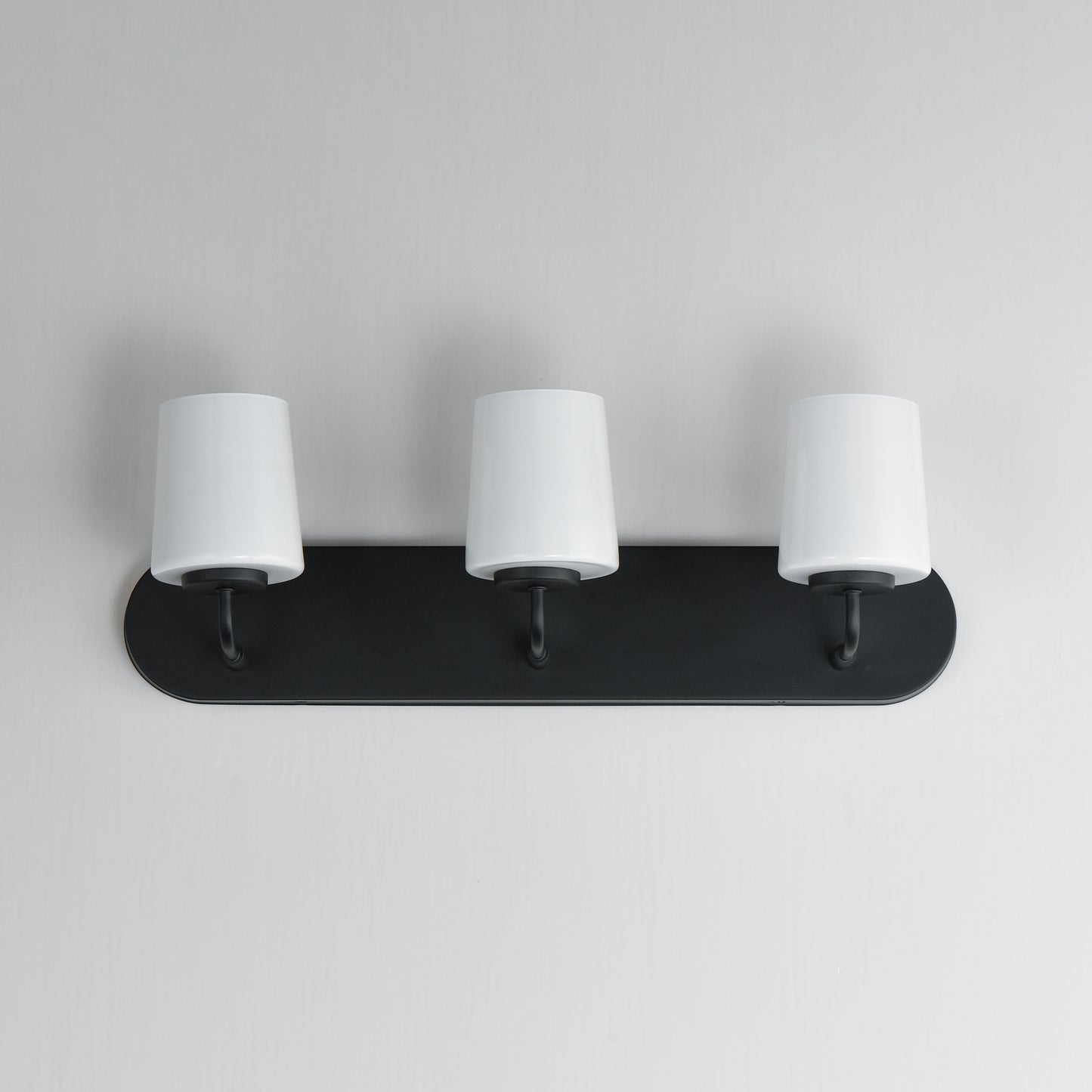 Durham 3-Light Strip Bath Vanity Black by Maxim Lighting