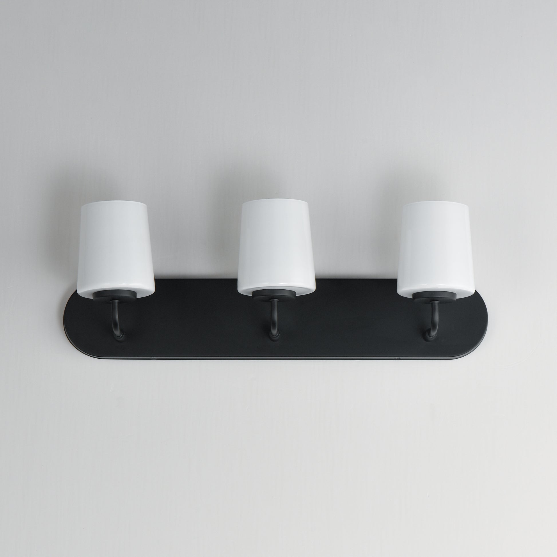 Durham 3-Light Strip Bath Vanity Black by Maxim Lighting