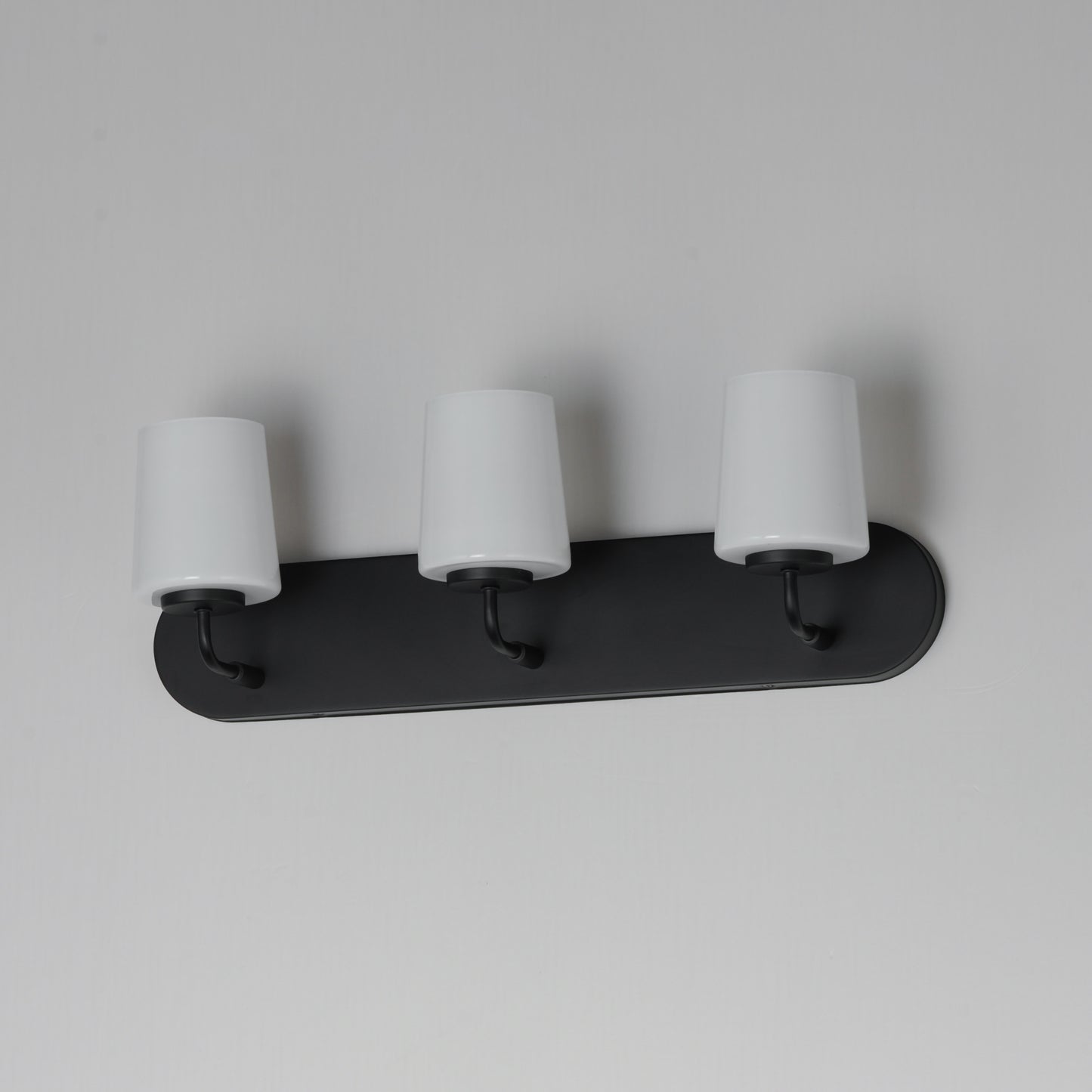 Durham 3-Light Strip Bath Vanity Black by Maxim Lighting