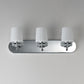 Durham 3-Light Strip Bath Vanity Polished Chrome by Maxim Lighting