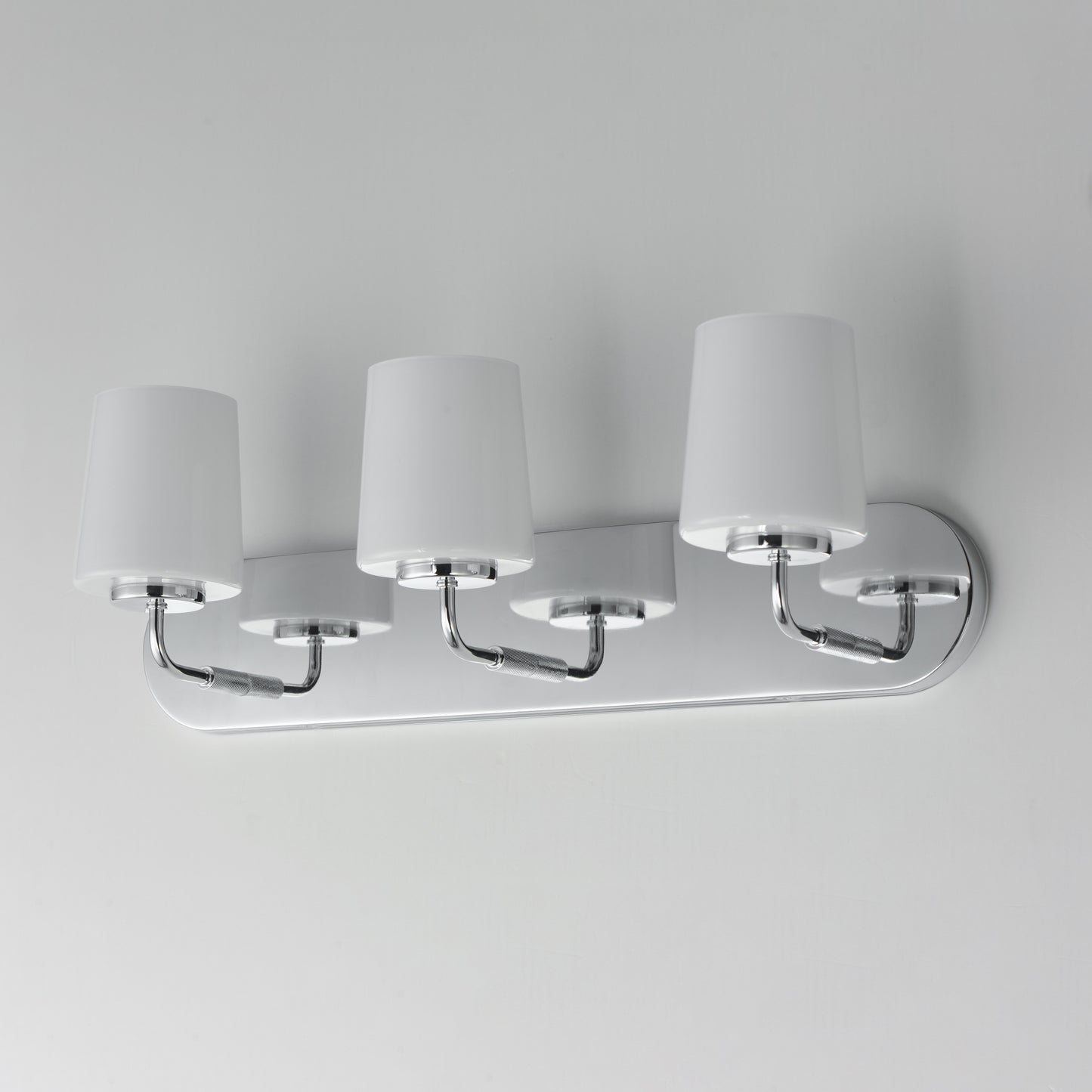 Durham 3-Light Strip Bath Vanity Polished Chrome by Maxim Lighting