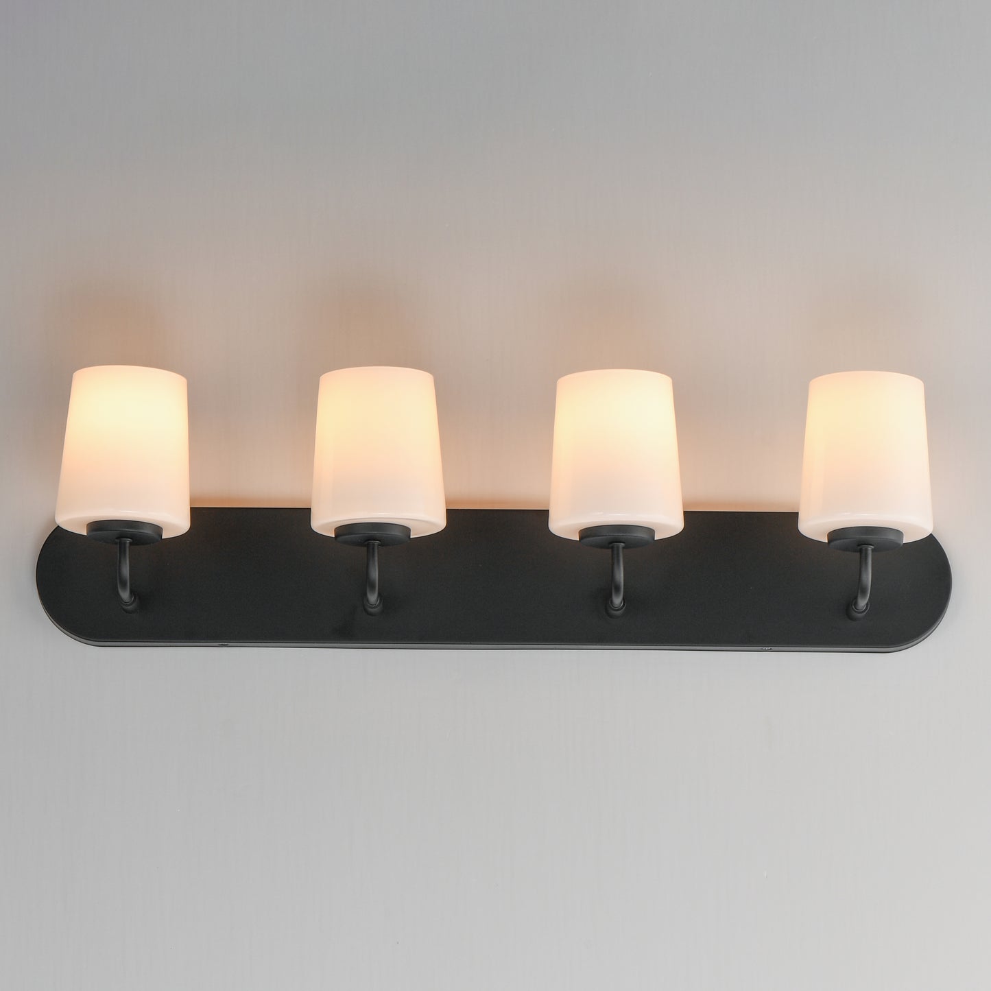 Durham 4-Light Strip Bath Vanity Black by Maxim Lighting