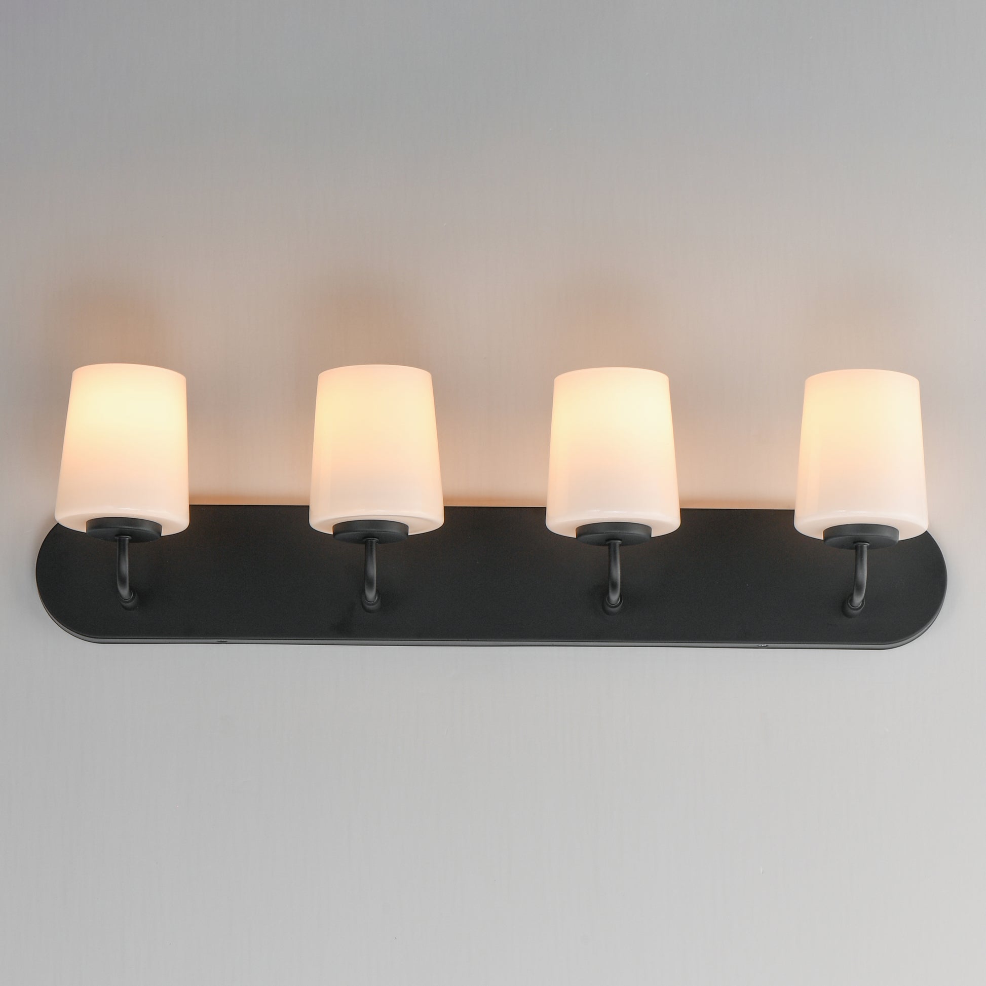 Durham 4-Light Strip Bath Vanity Black by Maxim Lighting