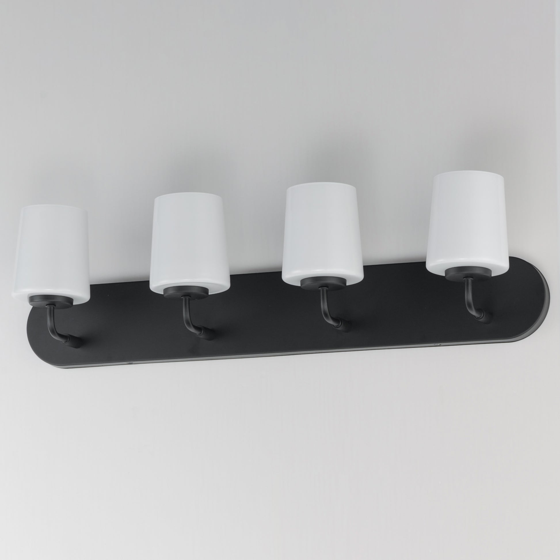 Durham 4-Light Strip Bath Vanity Black by Maxim Lighting