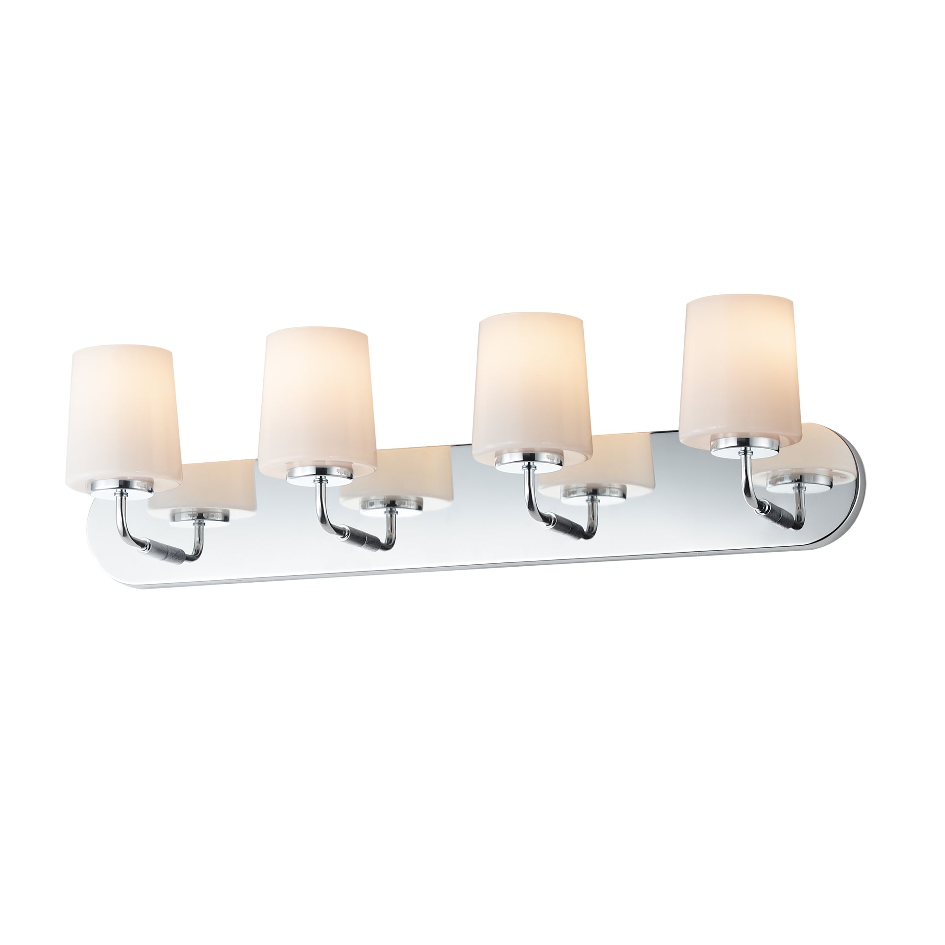 Durham 4-Light Strip Bath Vanity Polished Chrome by Maxim Lighting