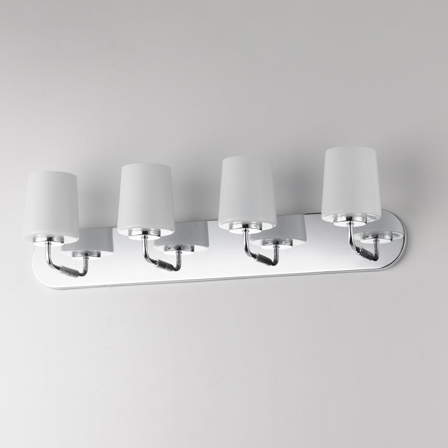 Durham 4-Light Strip Bath Vanity Polished Chrome by Maxim Lighting