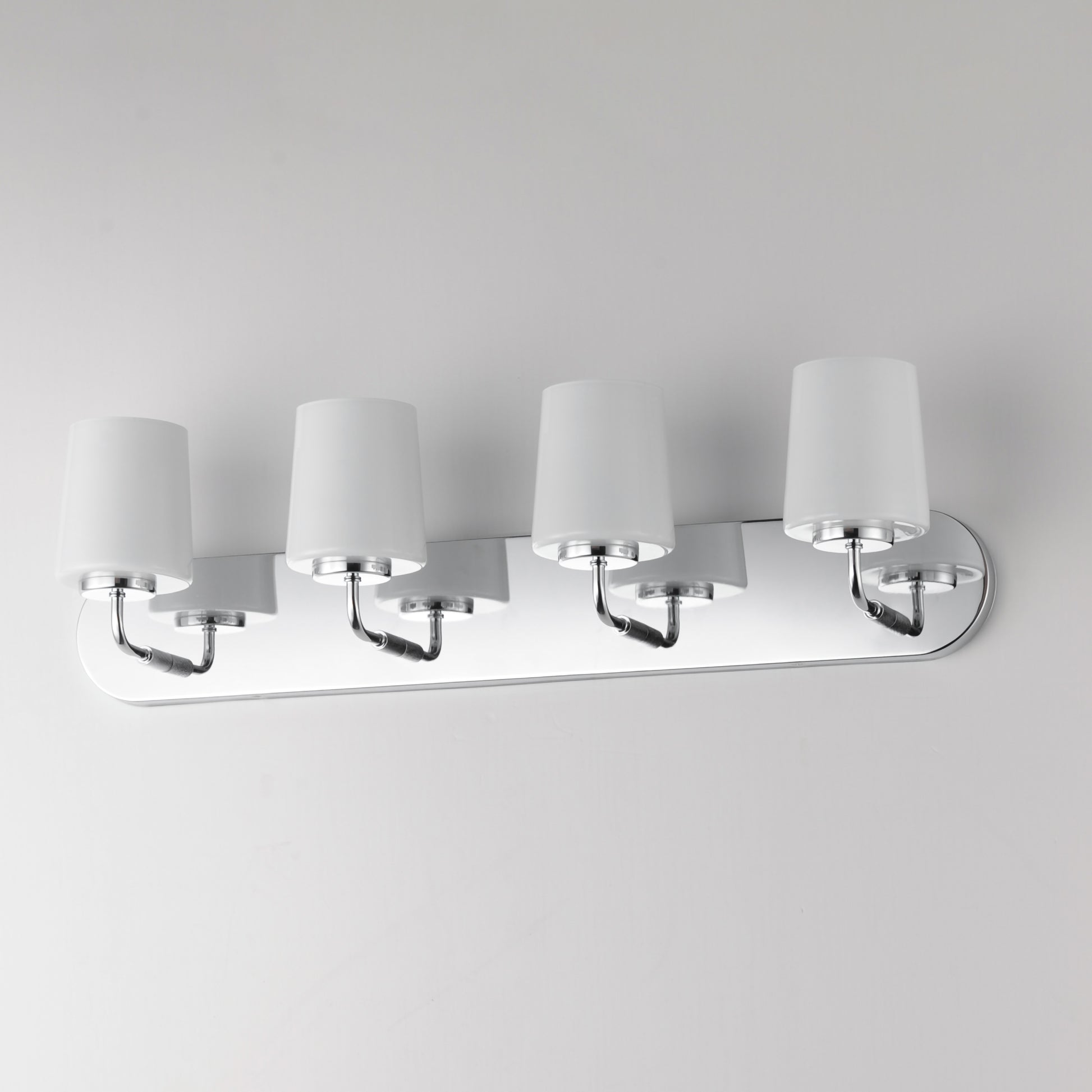 Durham 4-Light Strip Bath Vanity Polished Chrome by Maxim Lighting