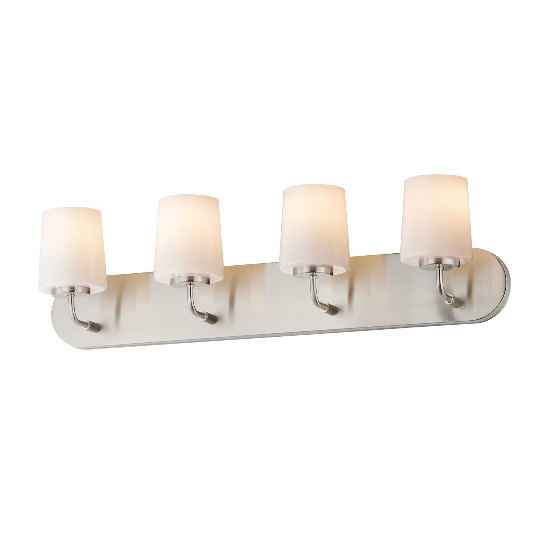 Durham 4-Light Strip Bath Vanity Satin Nickel by Maxim Lighting