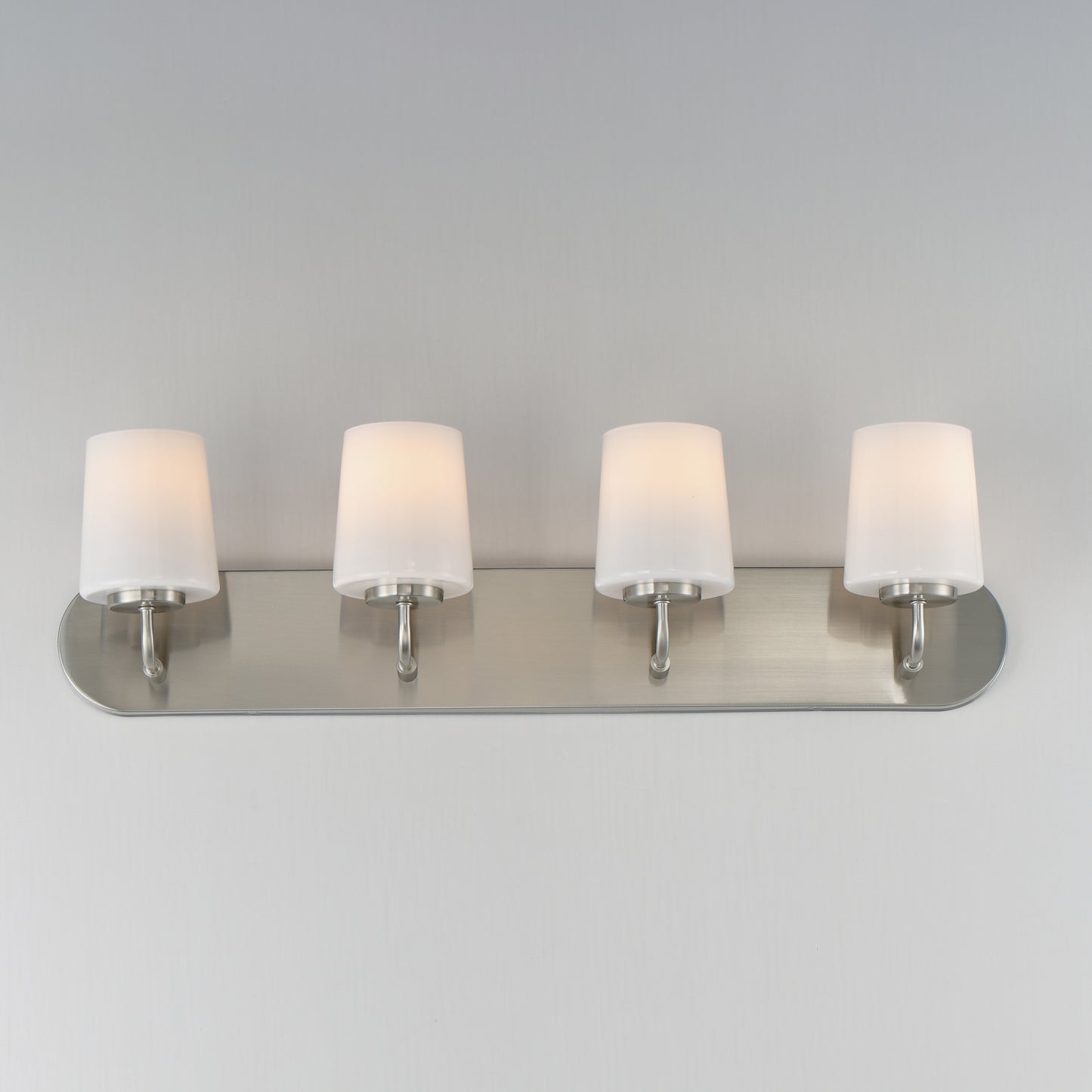 Durham 4-Light Strip Bath Vanity Satin Nickel by Maxim Lighting