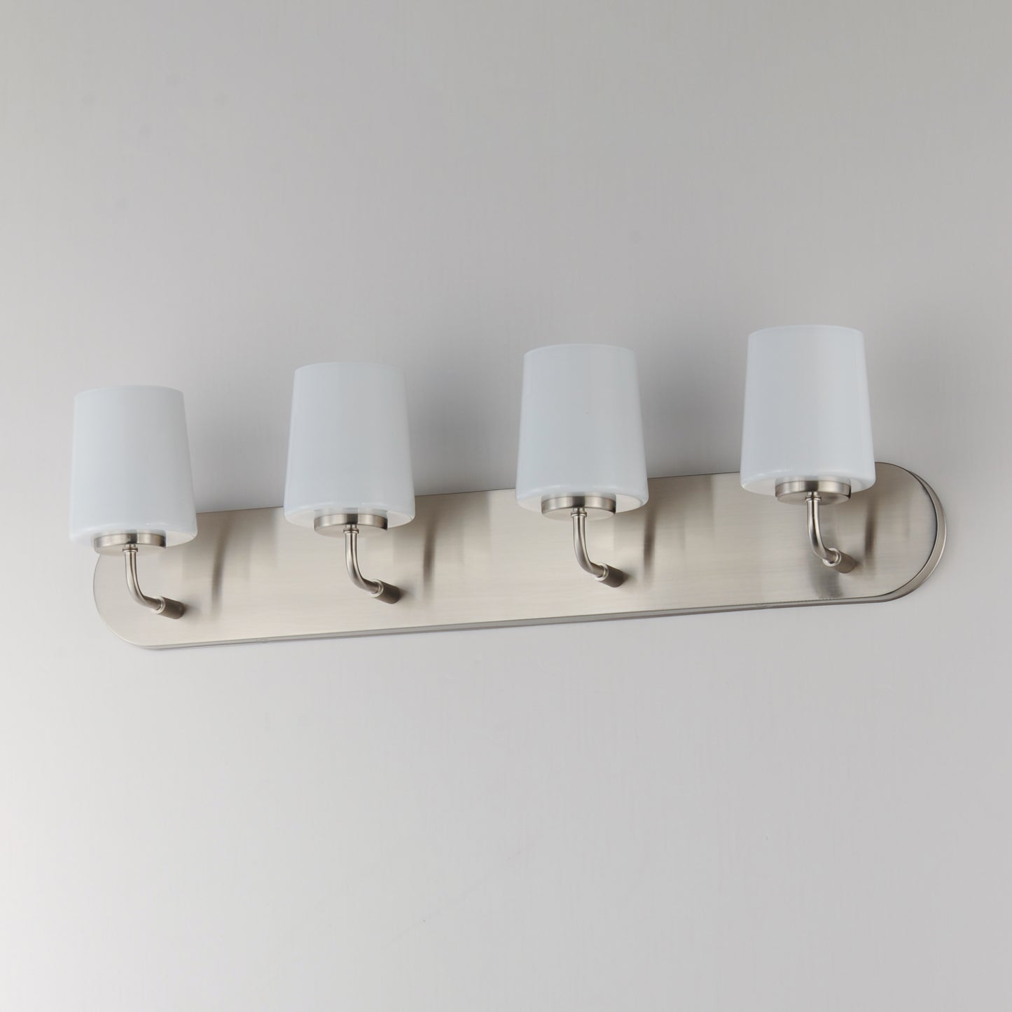 Durham 4-Light Strip Bath Vanity Satin Nickel by Maxim Lighting