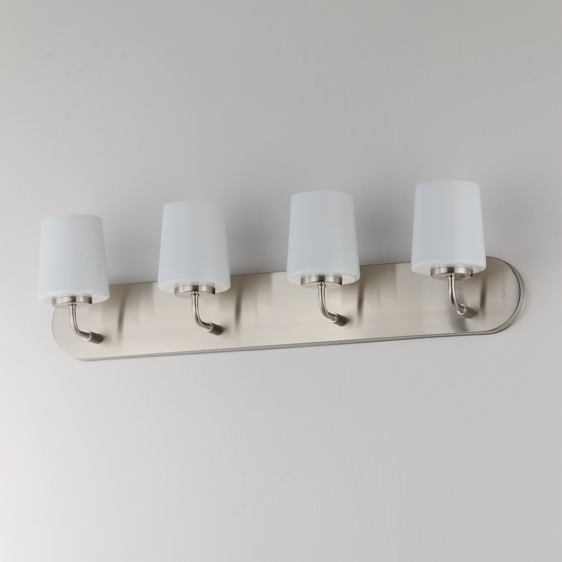 Durham 4-Light Strip Bath Vanity Satin Nickel by Maxim Lighting