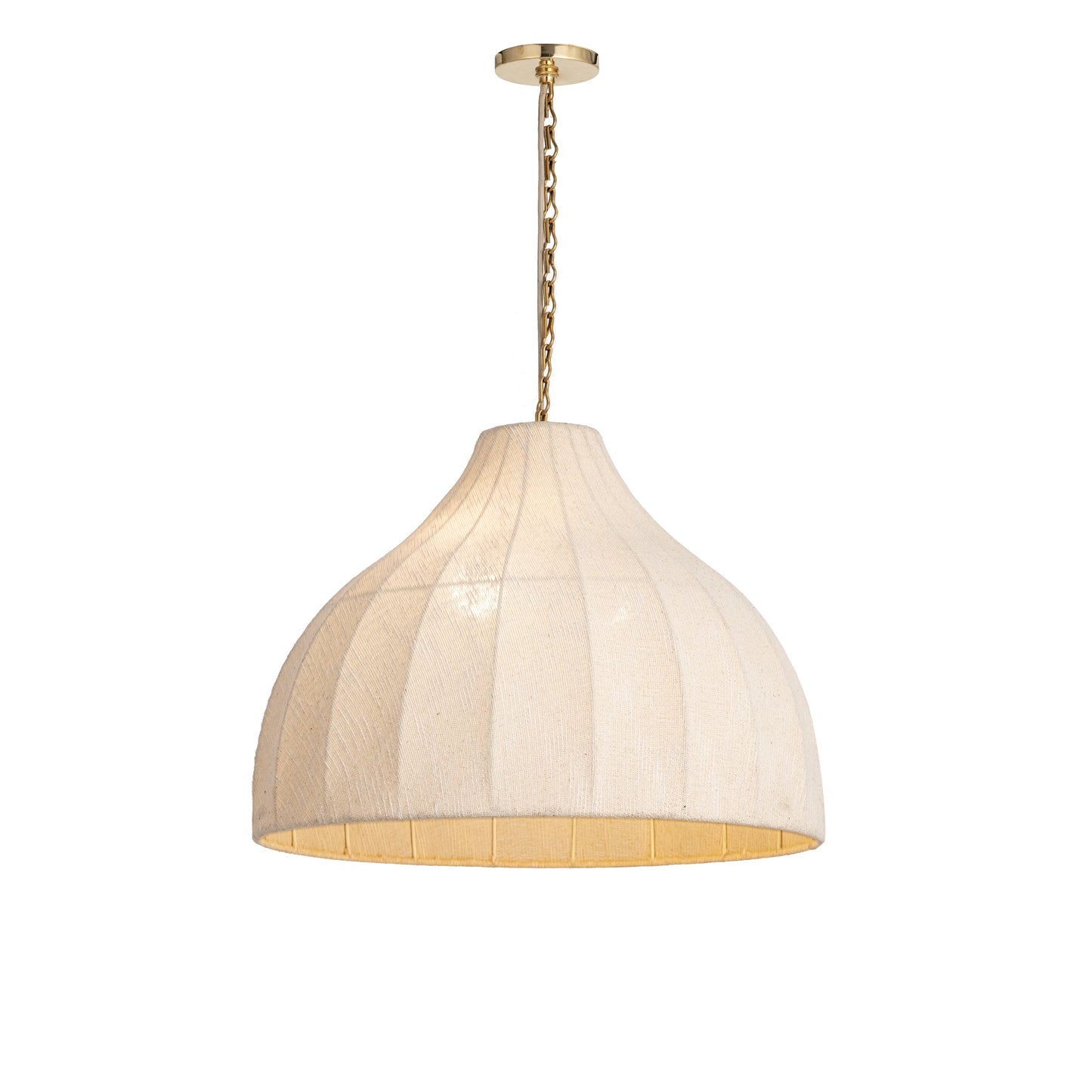 Hearthveil Pendant Natural Aged Brass by Maxim Lighting