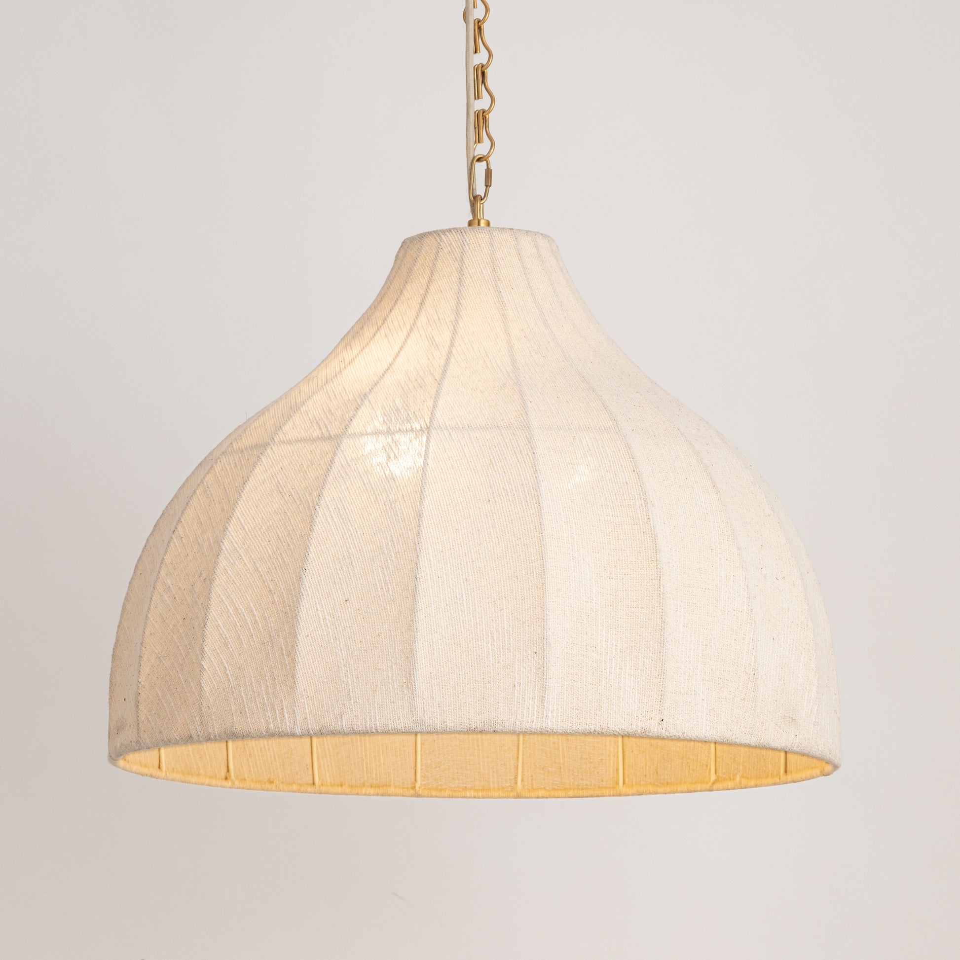 Hearthveil Pendant Natural Aged Brass by Maxim Lighting