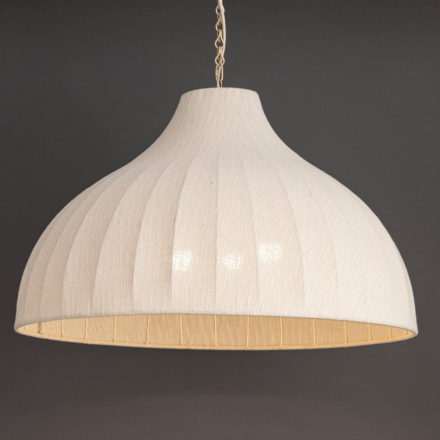 Hearthveil Pendant Natural Aged Brass by Maxim Lighting