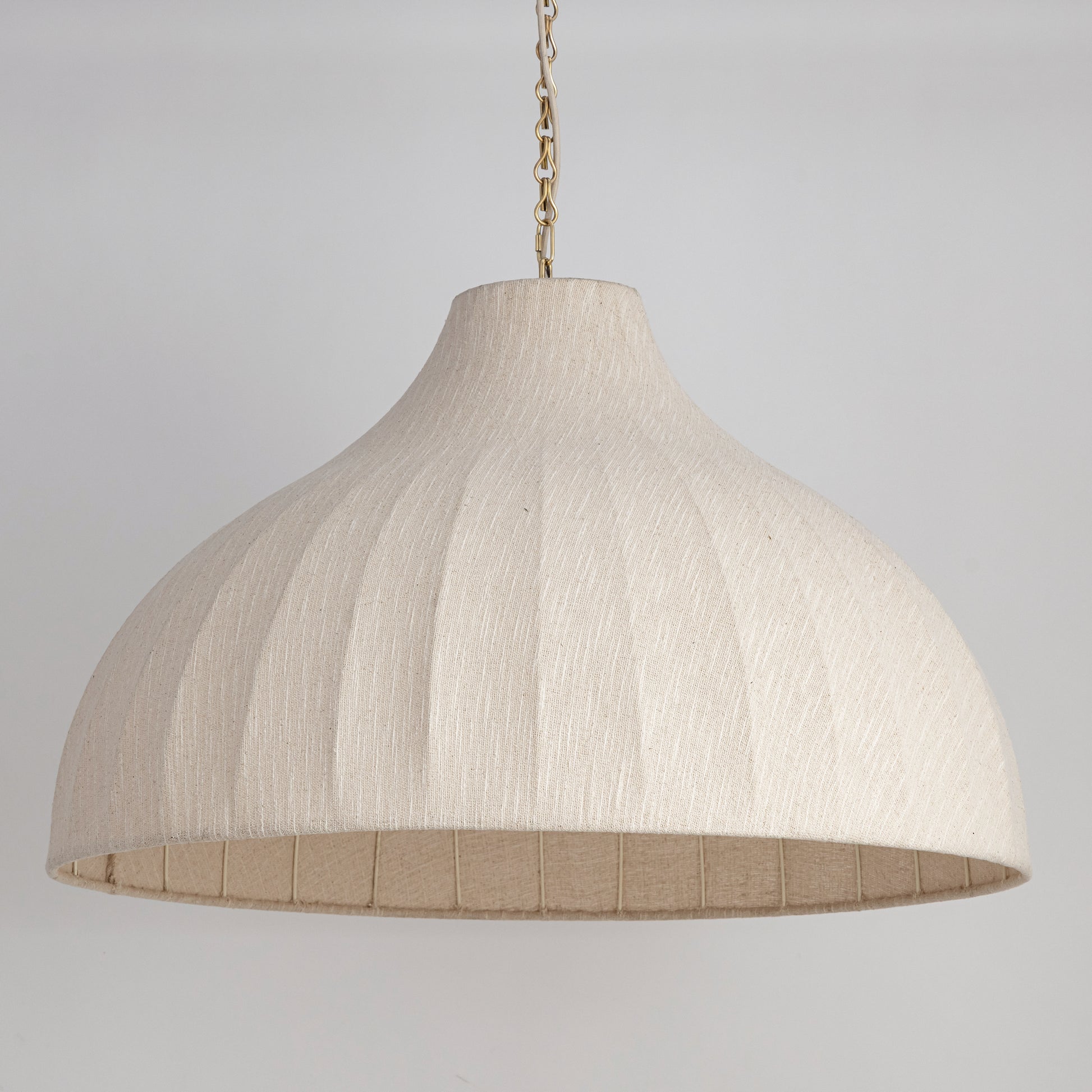 Hearthveil Pendant Natural Aged Brass by Maxim Lighting