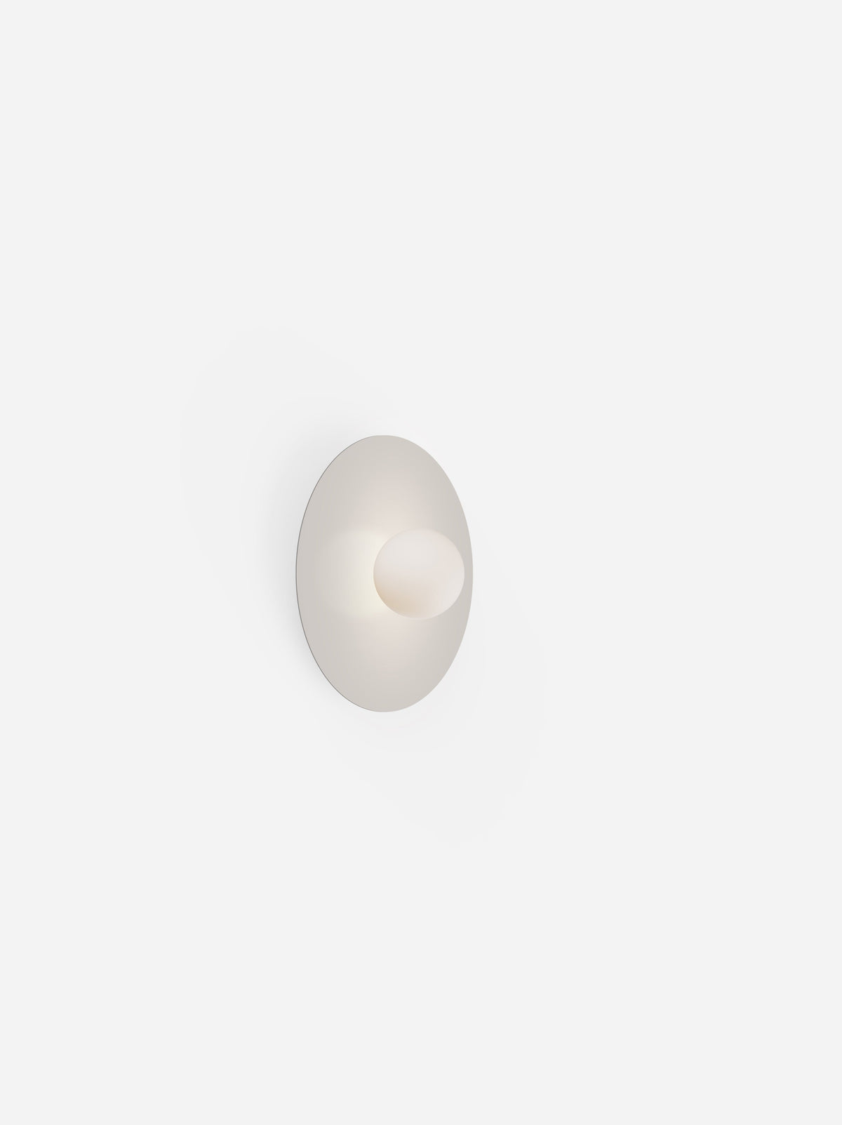 Pablo Designs Bola Disc Colors flush mount – 12" Sand disc