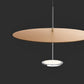 Pablo Designs Sky Dome Wood Pendant Light 24" - Matte Black + Oak