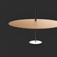Pablo Designs Sky Dome Wood Pendant Light 18" - Matte Black + Oak