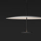 Pablo Designs Sky Dome Metal Pendant Light 18" - Matte Black + White