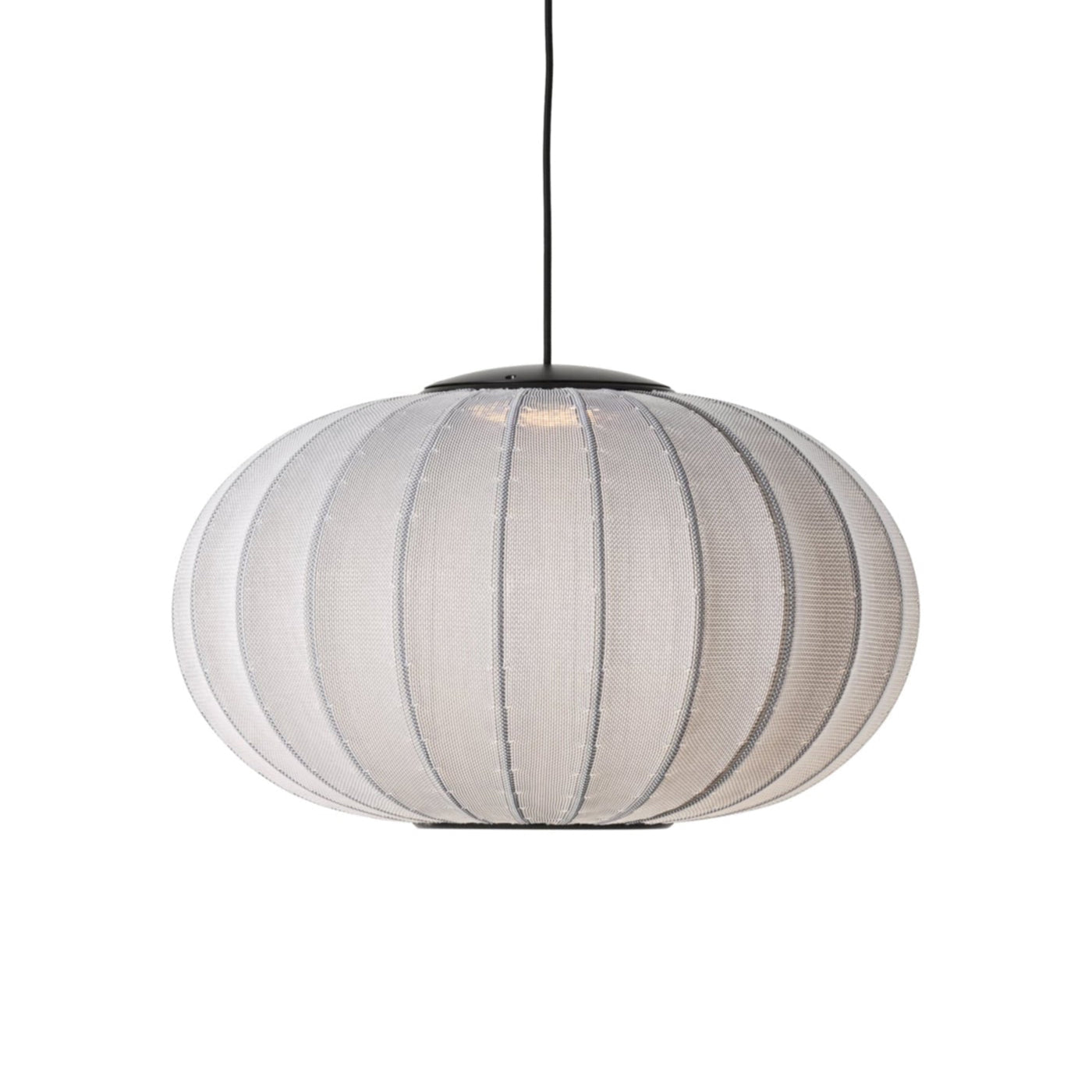 Knit Wit Oval Pendant Lamp 57 Led Mh Kwo57Si Led - Made By Hand