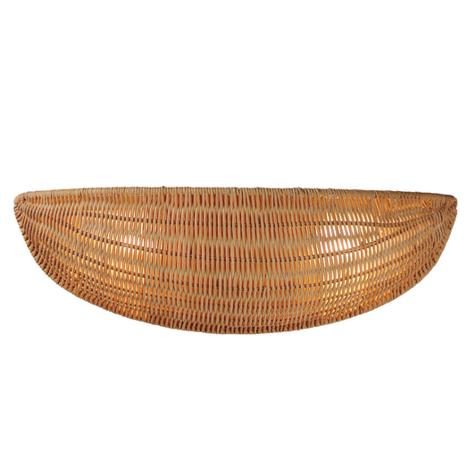 Bower Wall Sconce Natural Aged Brass by Maxim Lighting