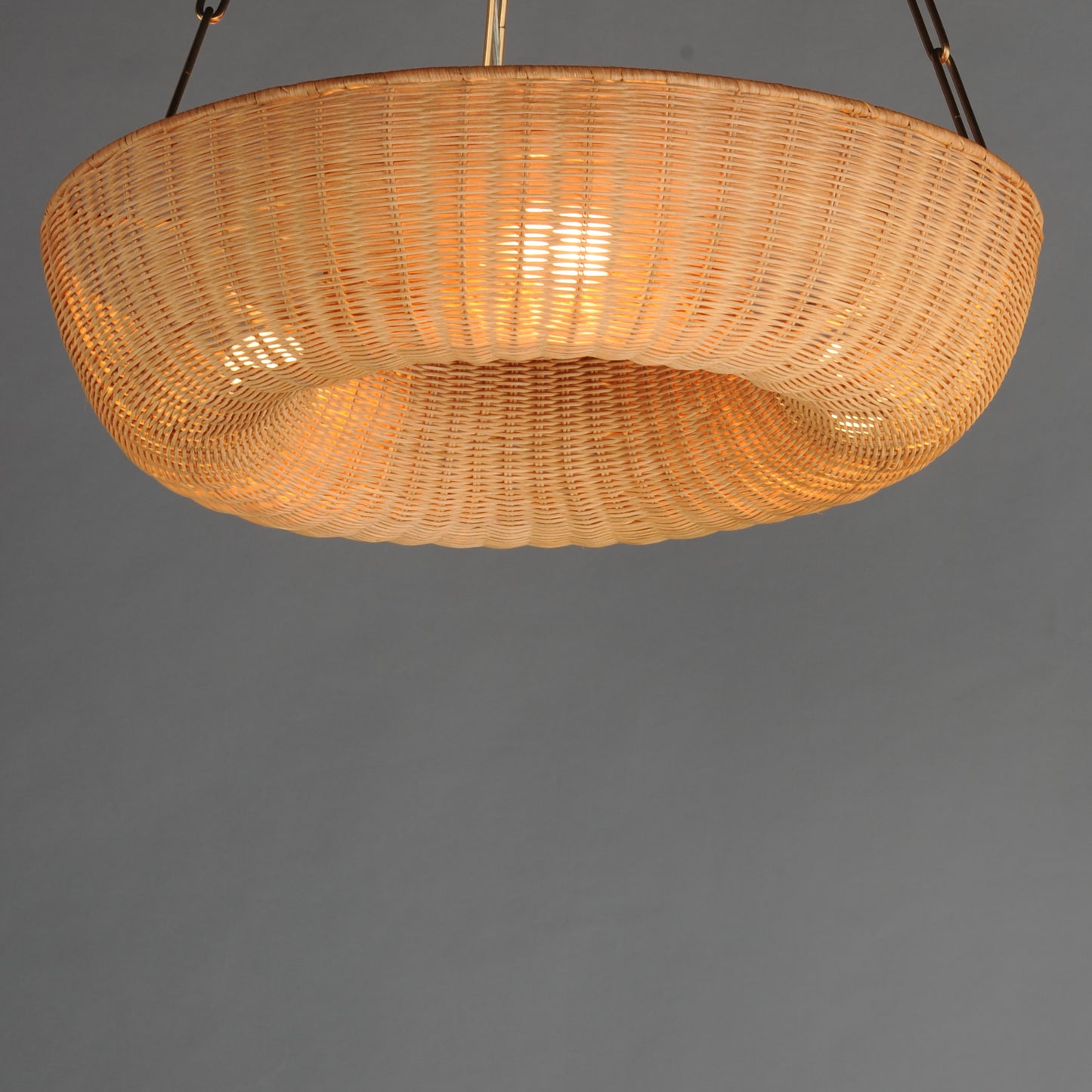 Bower 24" Pendant Natural Aged Brass by Maxim Lighting