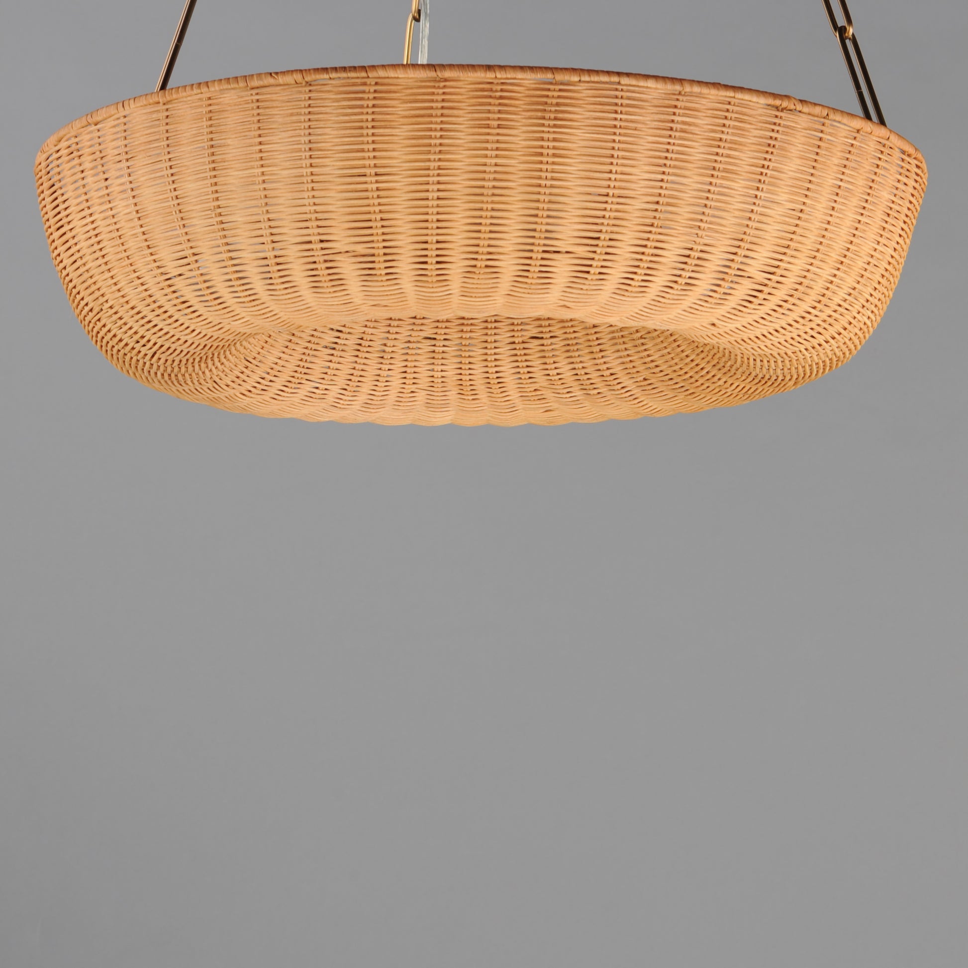 Bower 24" Pendant Natural Aged Brass by Maxim Lighting