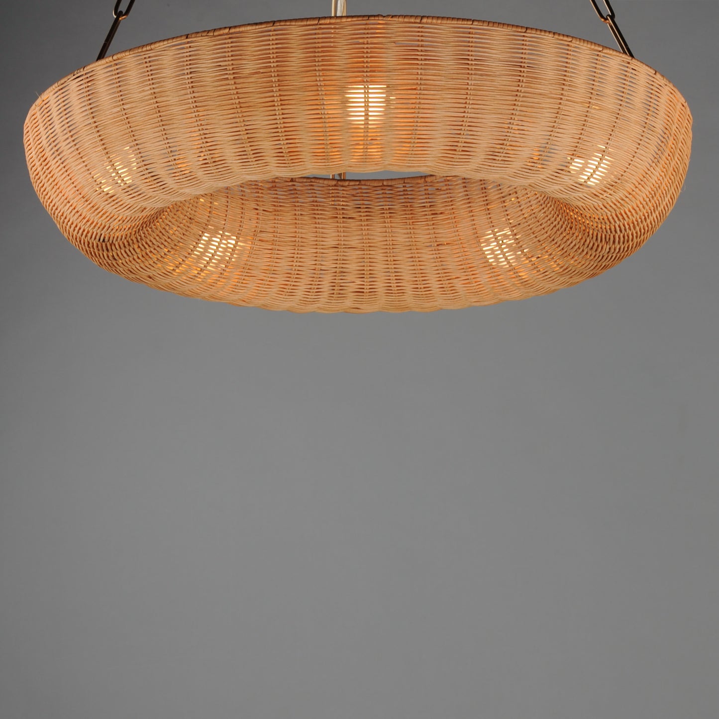 Bower 30" Pendant Natural Aged Brass by Maxim Lighting