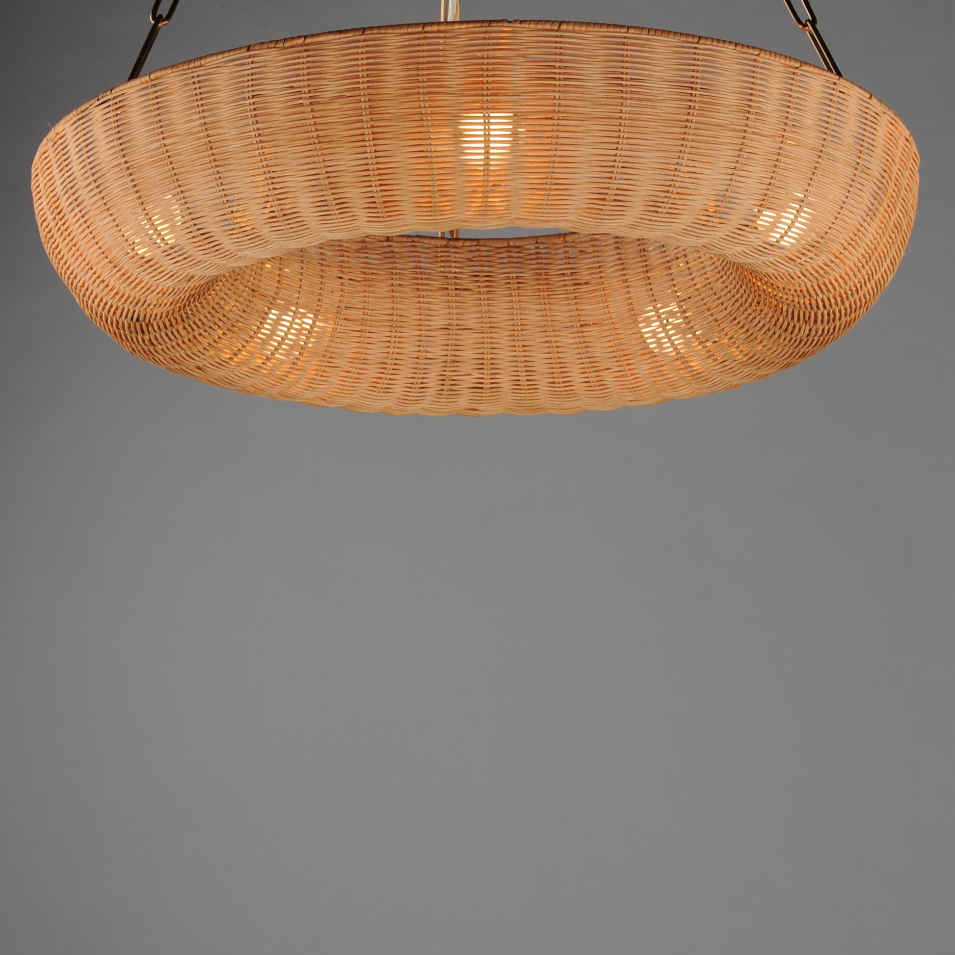 Bower 30" Pendant Natural Aged Brass by Maxim Lighting