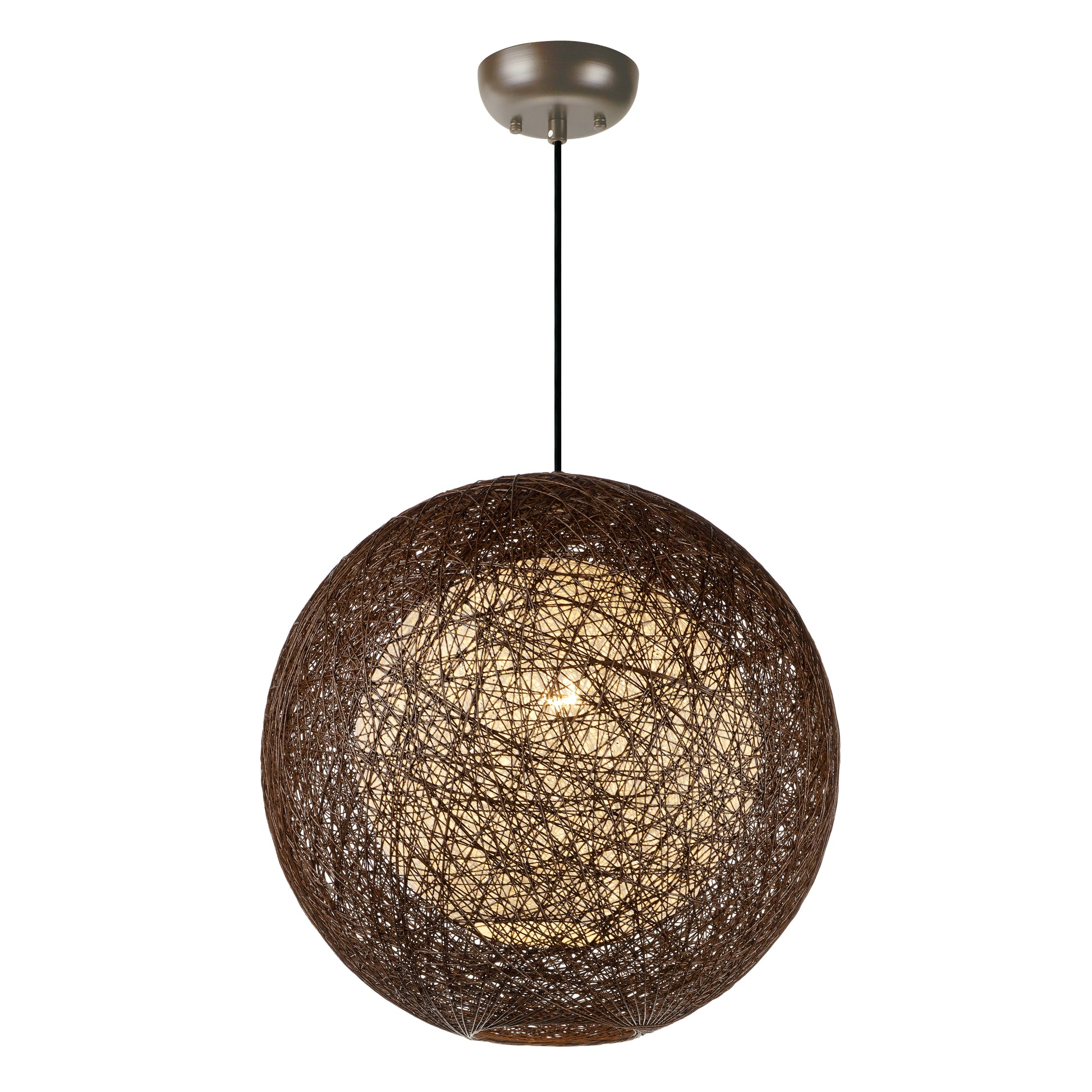 Bali Pendant Chocolate by Maxim Lighting