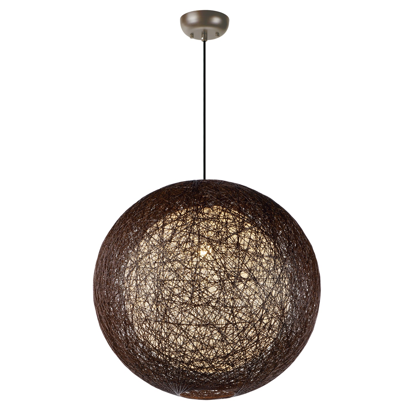Bali Pendant Chocolate by Maxim Lighting