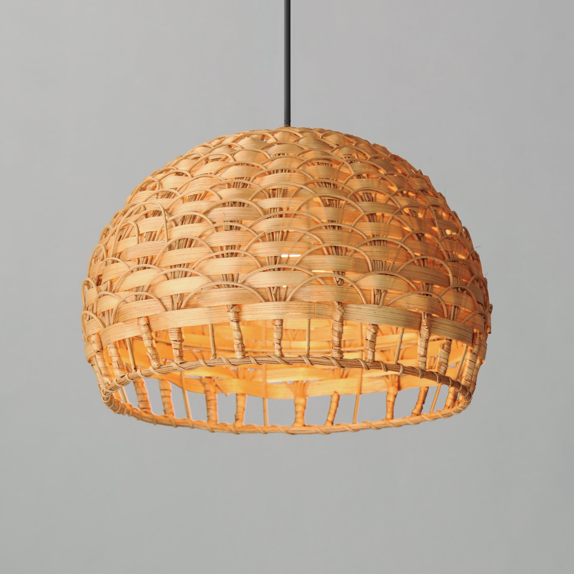 Tahiti 14" Pendant Black by Maxim Lighting