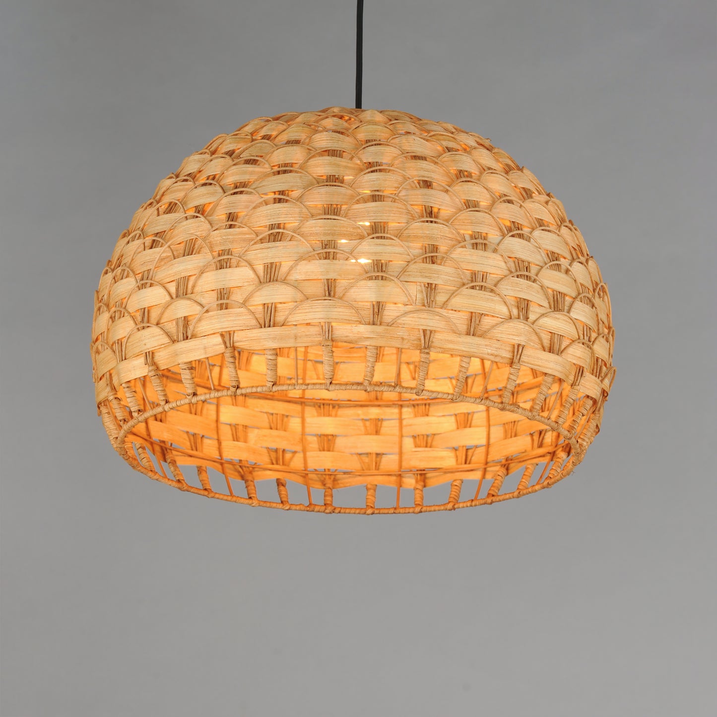 Tahiti 20" Pendant Black by Maxim Lighting