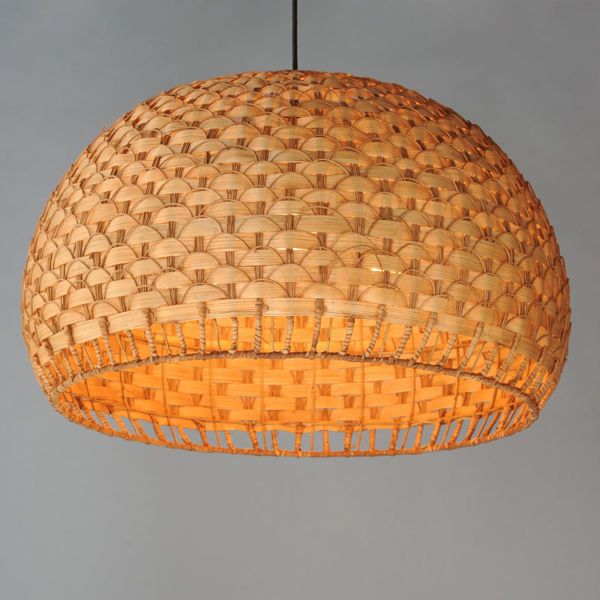 Tahiti 30" 3-Light Pendant Black by Maxim Lighting